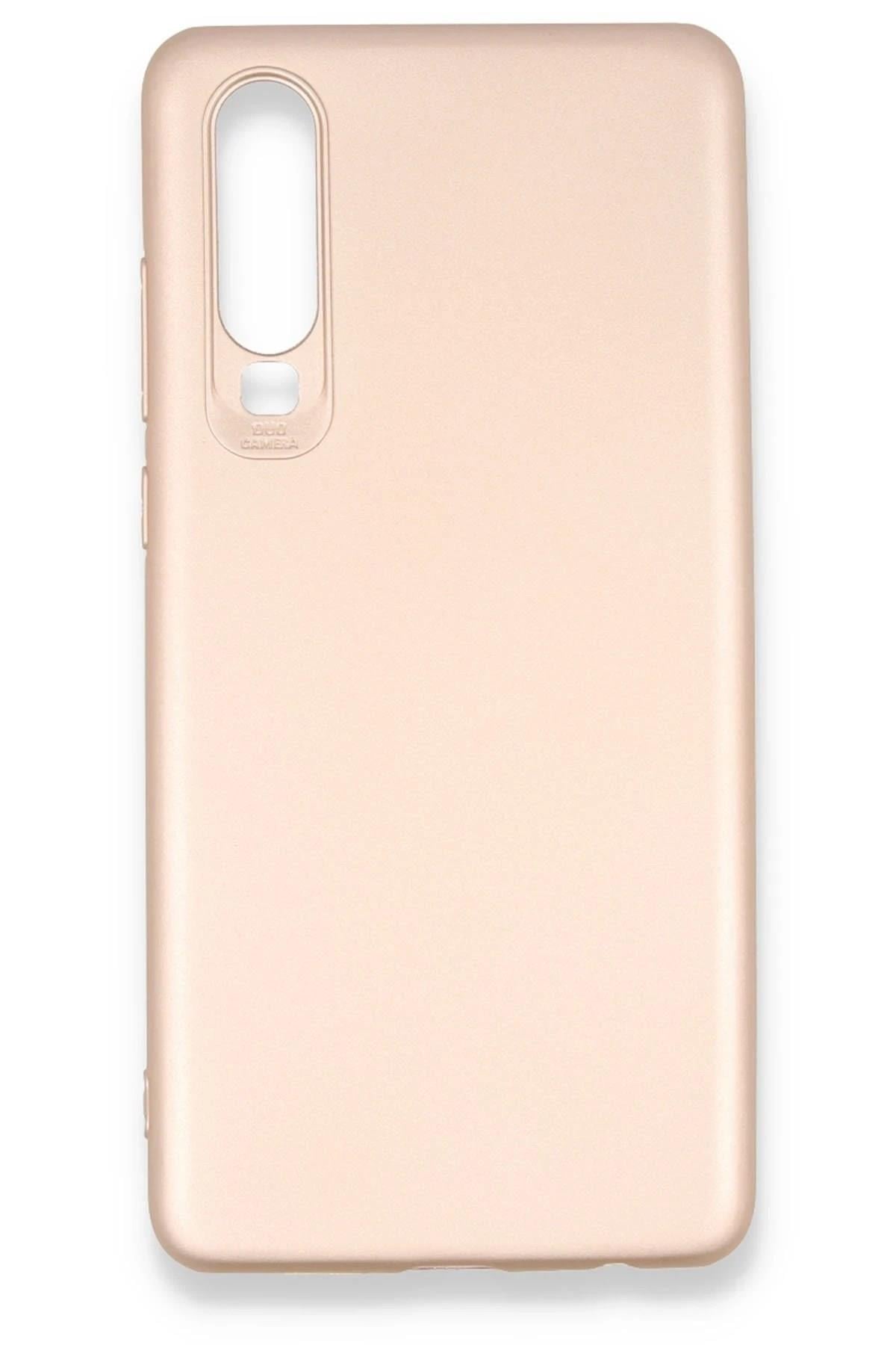 Mey İthalat®  Huawei P30 Kılıf First Silikon - Rose Gold