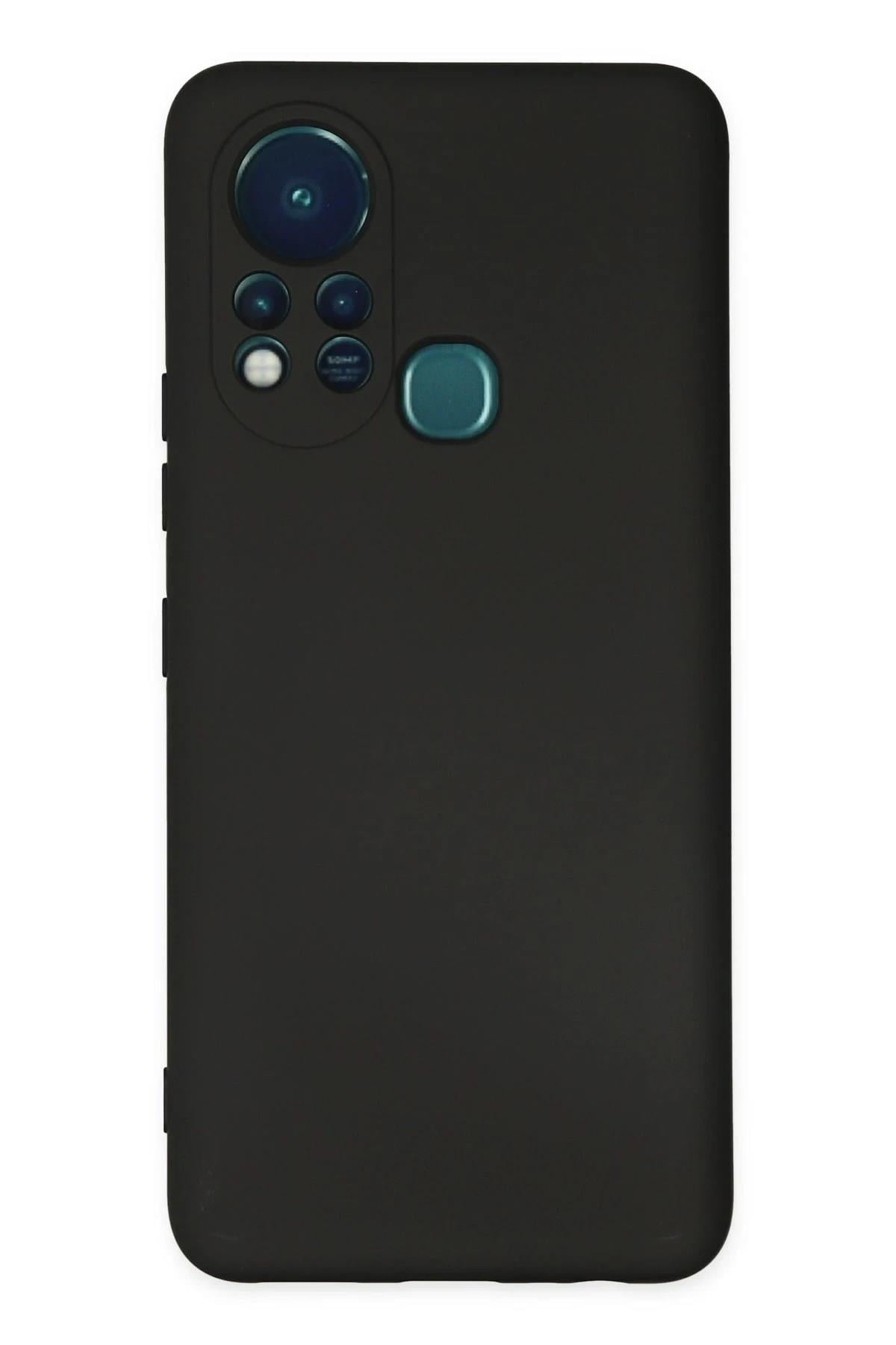 Mey İthalat®  İnfinix Hot 11s Kılıf Nano içi Kadife Silikon - Siyah