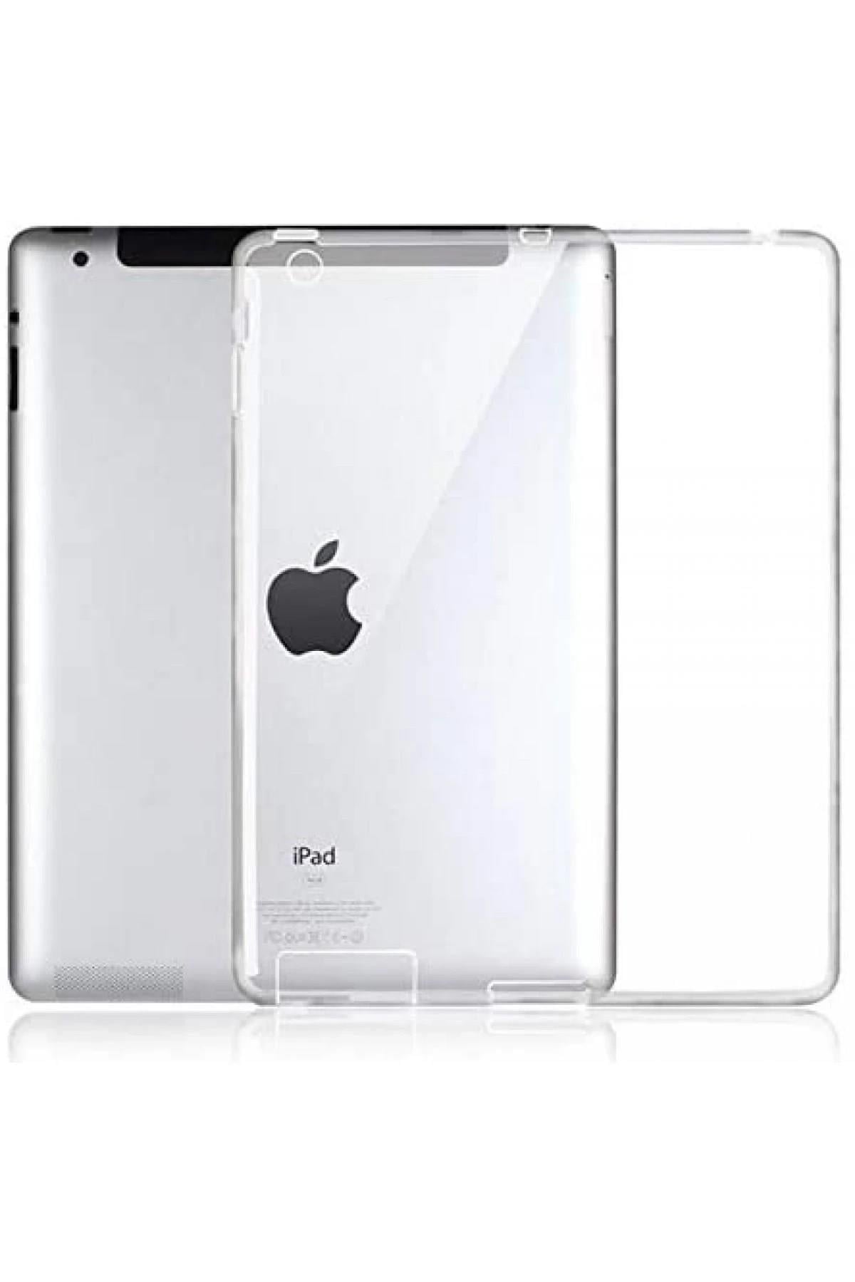 Mey İthalat®  iPad 4 9.7 Kılıf Tablet Şeffaf Silikon