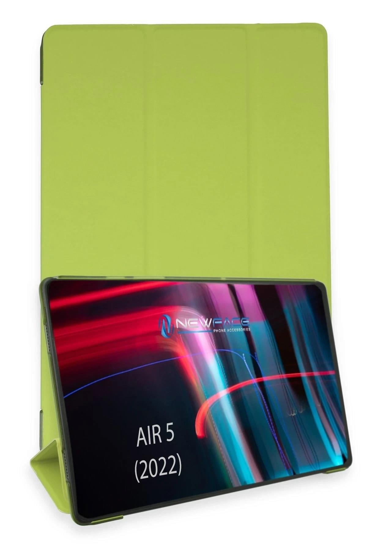 Mey İthalat®  iPad Air 5 (2022) Kılıf Tablet Smart Kılıf - Açık Yeşil