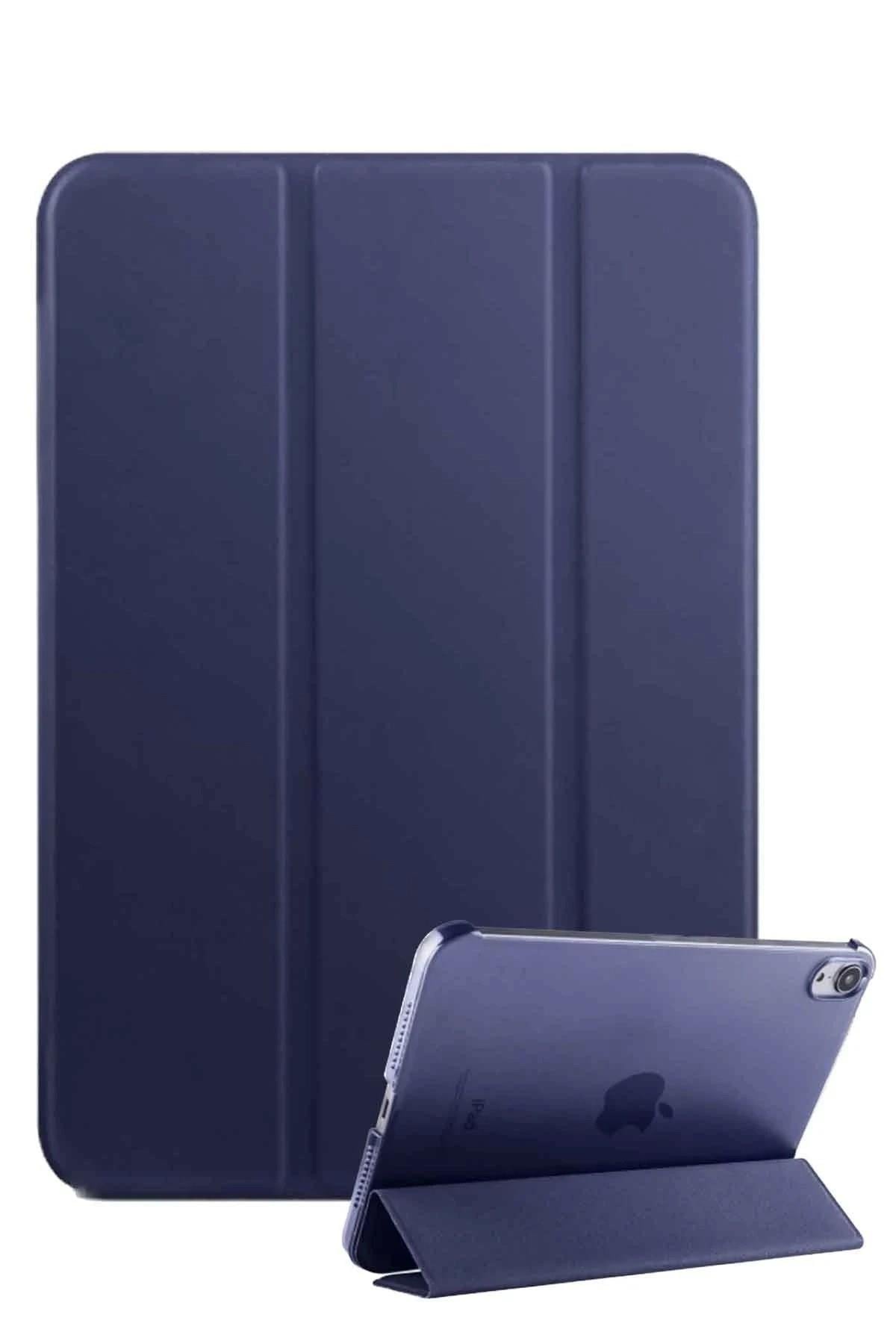 Mey İthalat®  iPad Mini 3 Kılıf Tablet Smart Kılıf - Lacivert