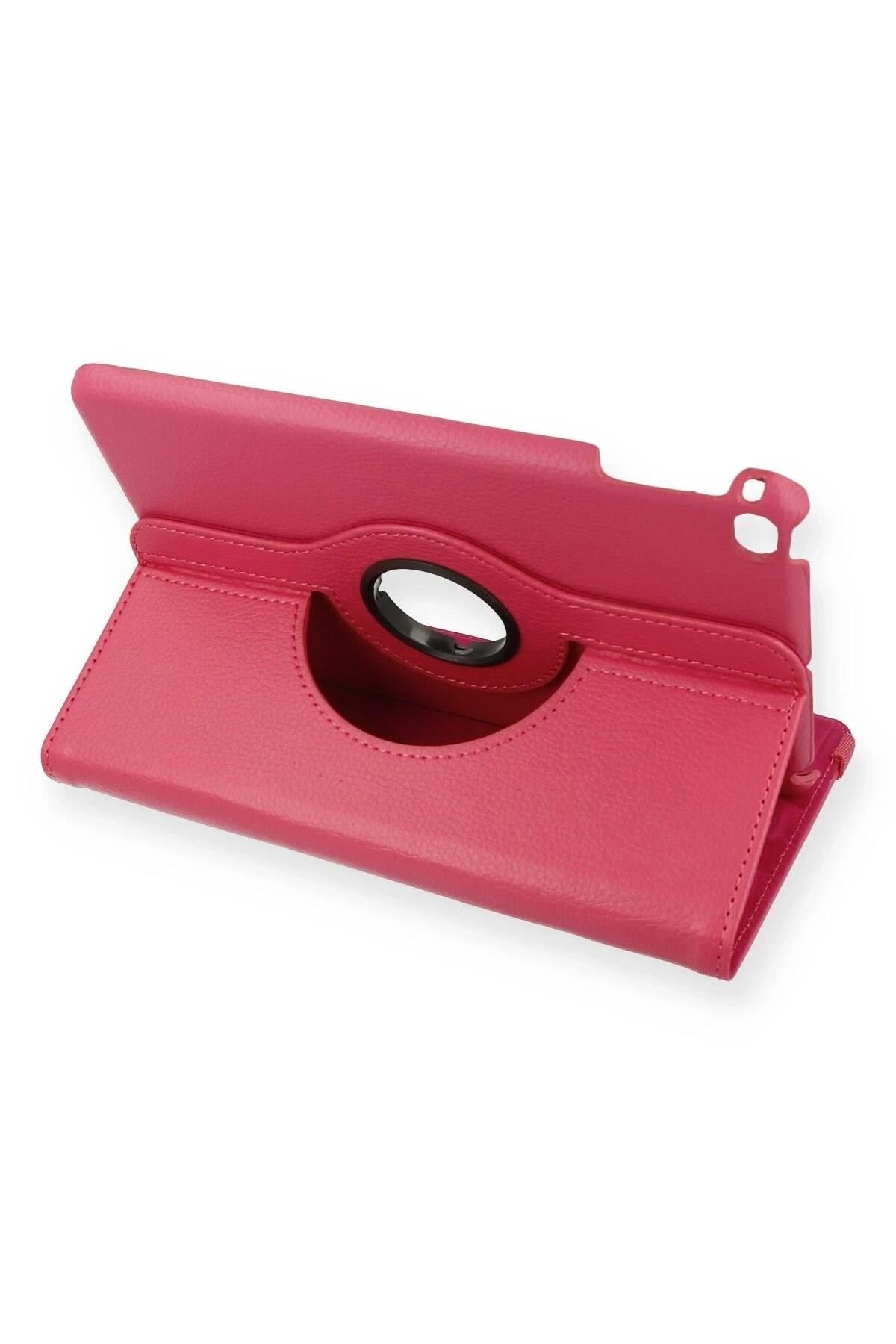 Mey İthalat®  iPad Mini 4 Kılıf 360 Tablet Deri Kılıf - Pembe