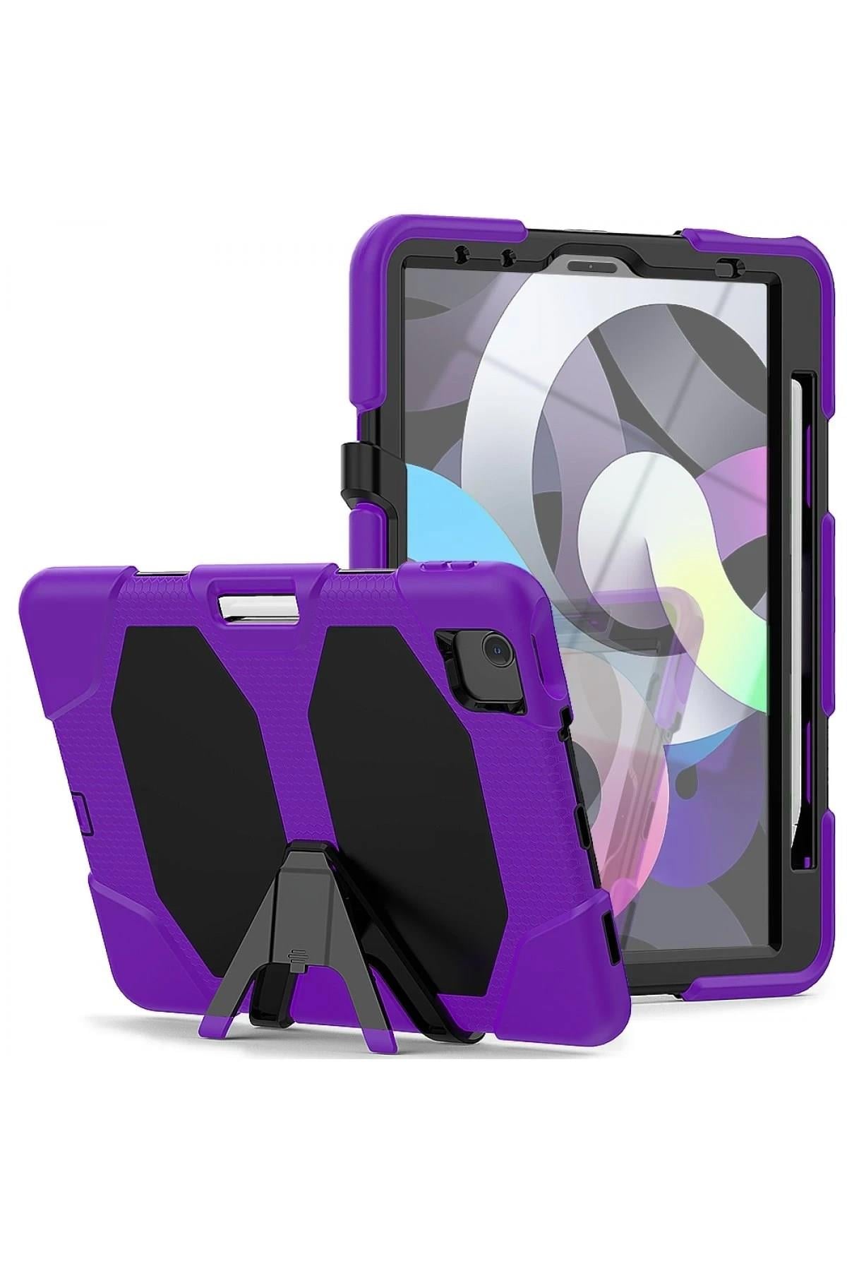 Mey İthalat®  iPad Pro 11 (2020) Kılıf Griffin Tablet Kapak - Mor