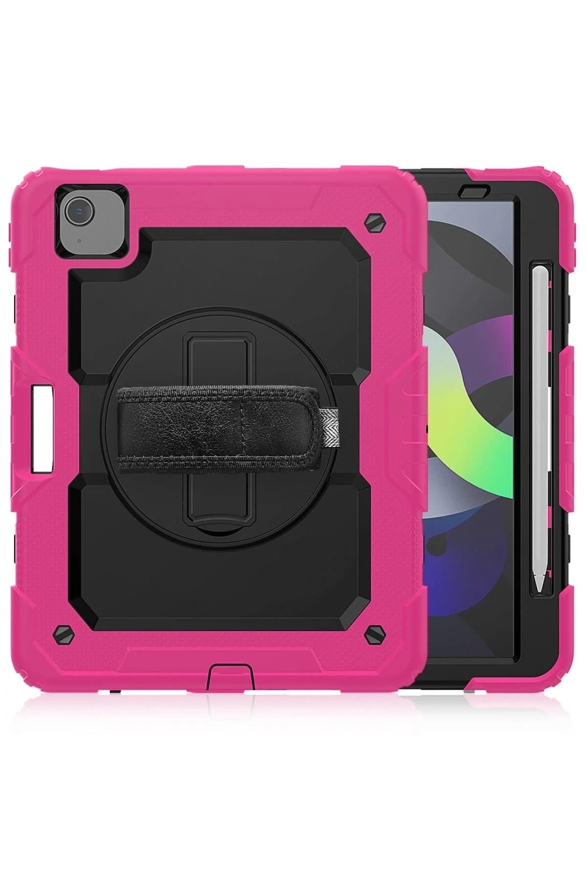 Mey İthalat®  iPad Pro 11 (2020) Kılıf Pars Tablet Kapak - Pembe