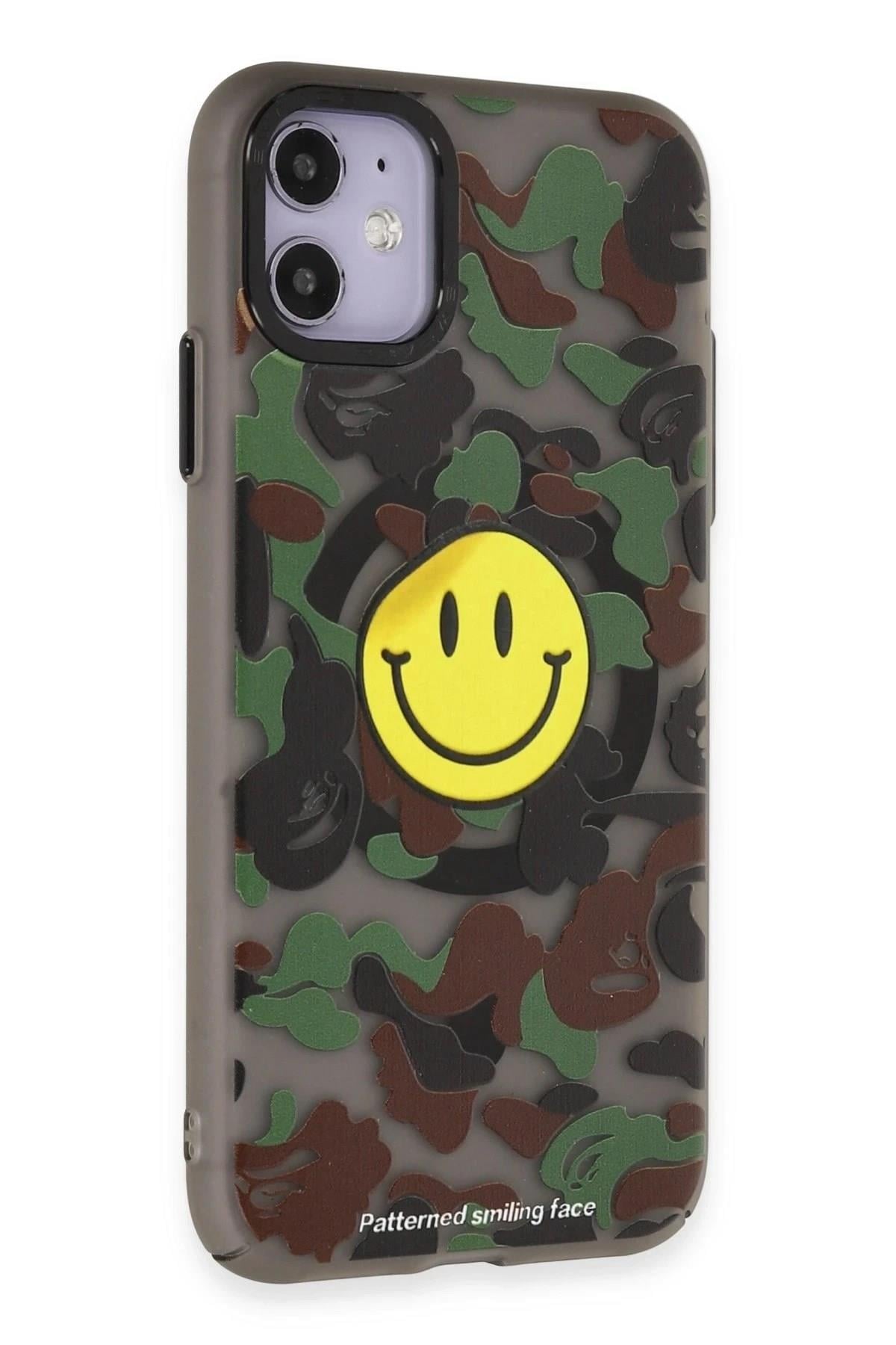 Mey İthalat®  iPhone 11 Kılıf Apollo Magneticsafe Desenli Kapak - Apollo Siyah - 4