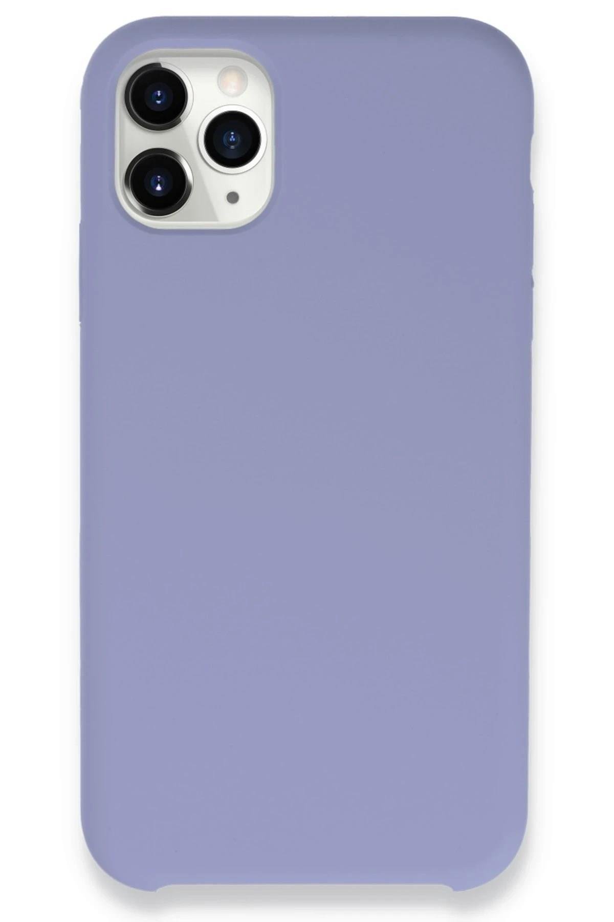 Mey İthalat®  iPhone 11 Pro Kılıf Lansman Legant Silikon - Lila