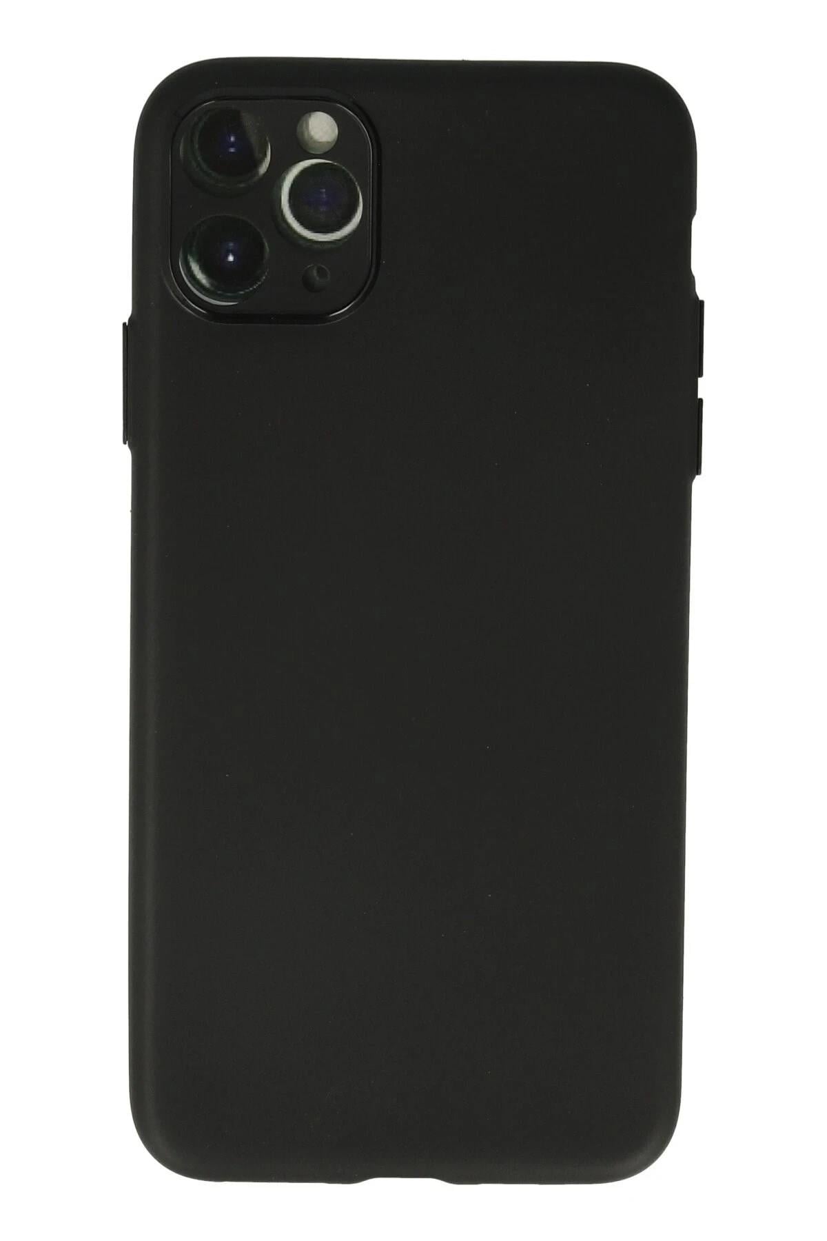 Mey İthalat®  iPhone 11 Pro Max Kılıf Puma Silikon - Siyah