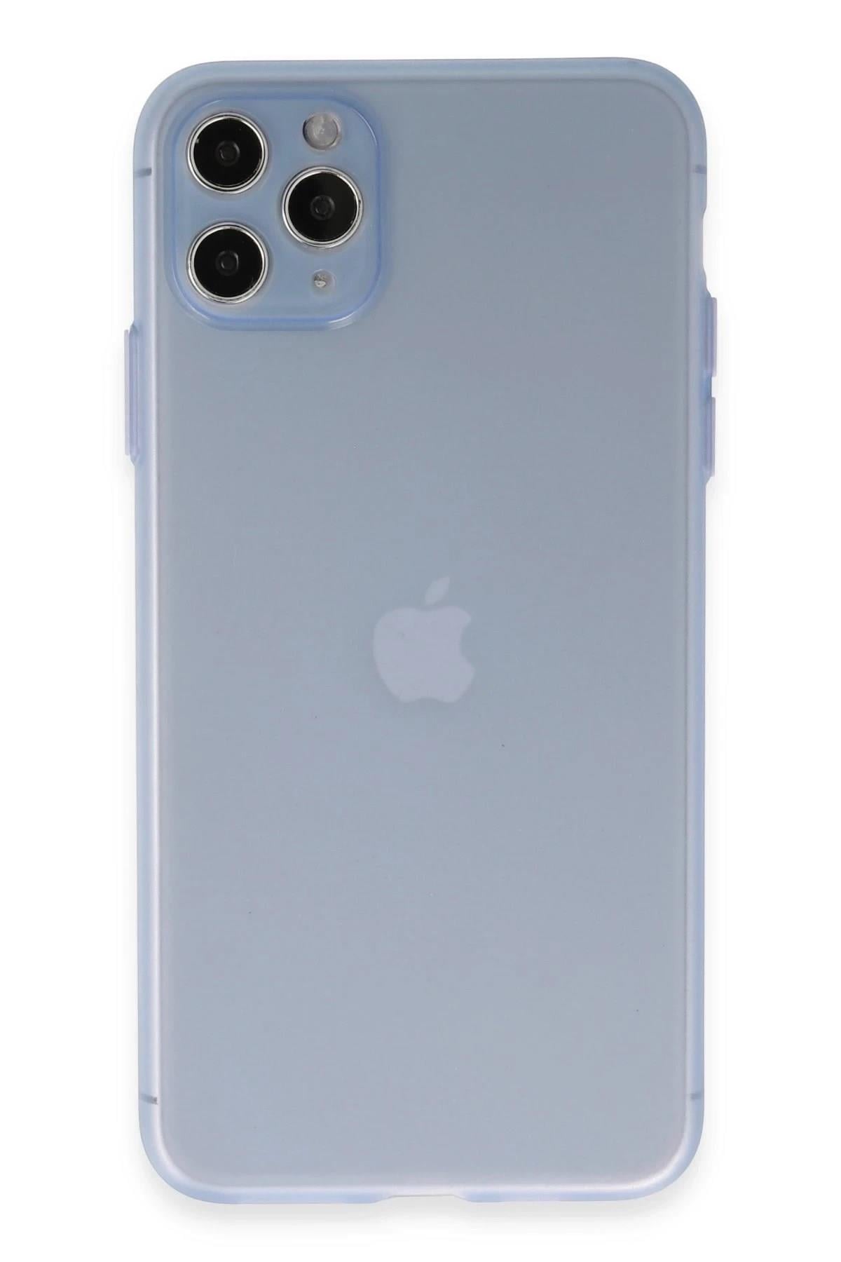 Mey İthalat®  iPhone 11 Pro Max Kılıf Puma Silikon - Turkuaz