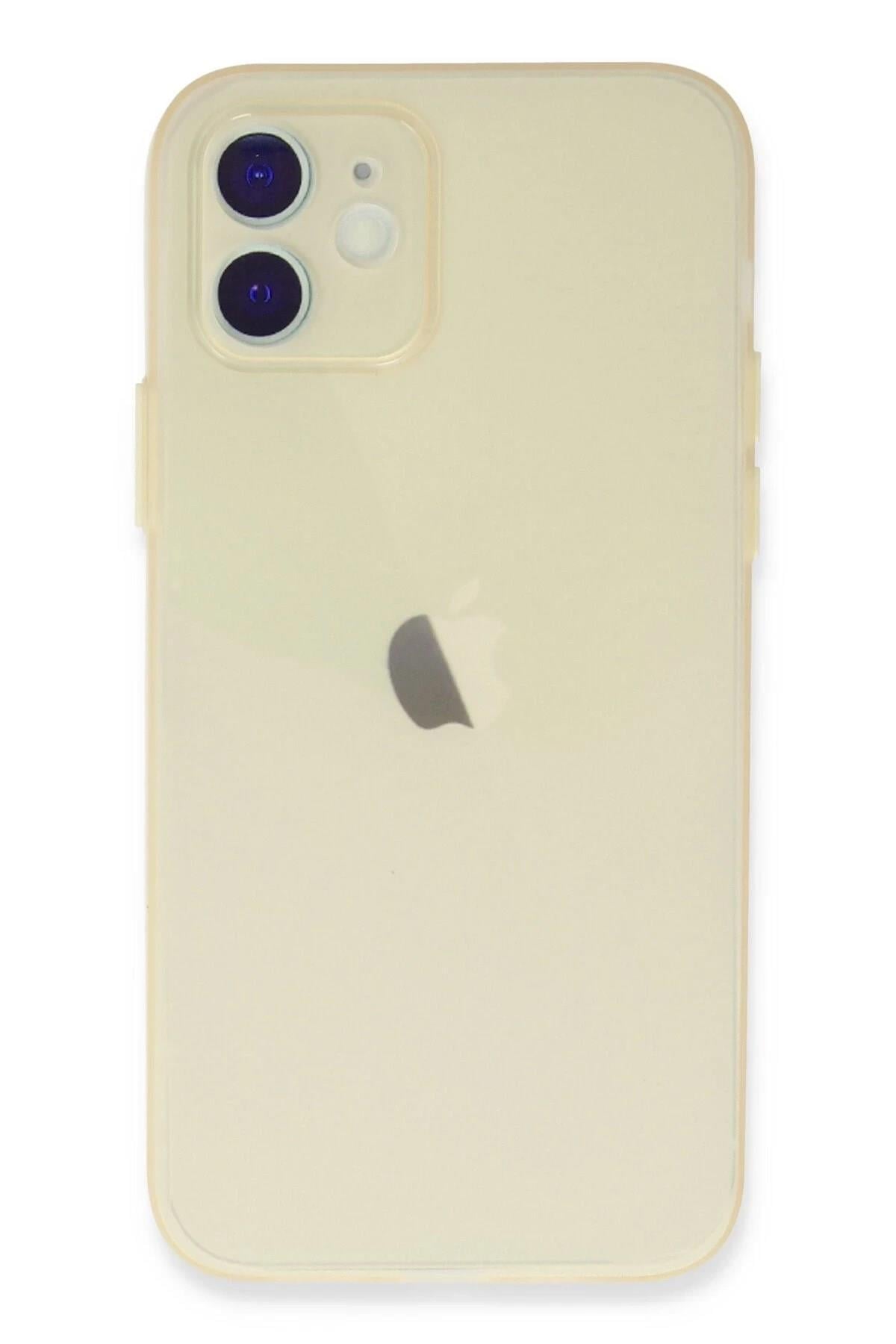 Mey İthalat®  iPhone 12 Kılıf Puma Silikon - Gold