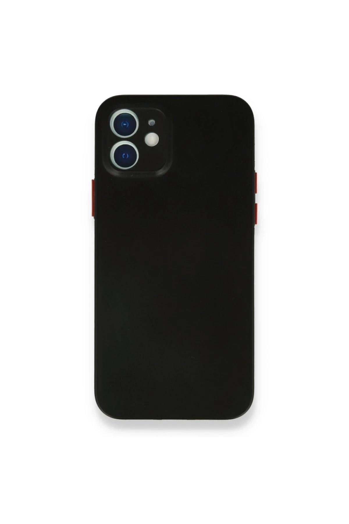 Mey İthalat®  iPhone 12 Mini Kılıf PP Ultra İnce Kapak - Siyah