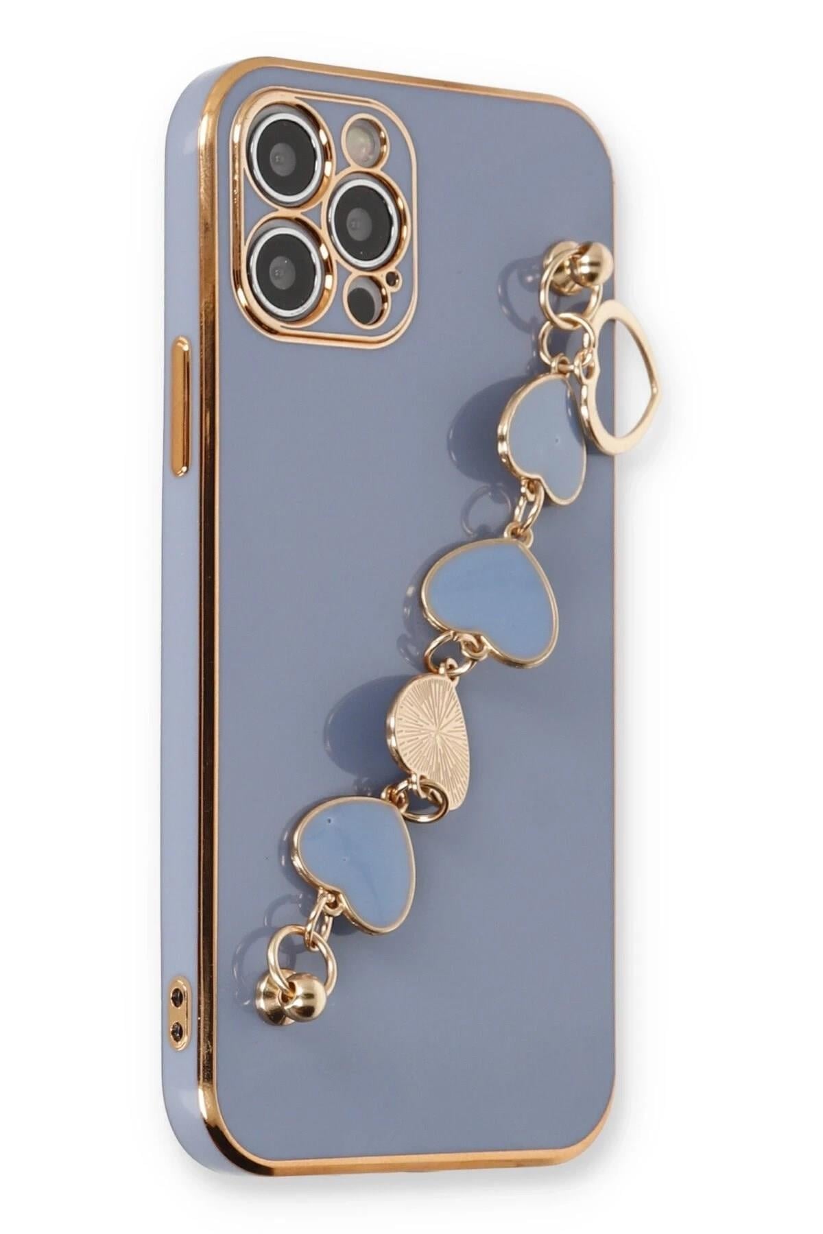 Mey İthalat®  iPhone 12 Pro Kılıf Esila Silikon - Gri
