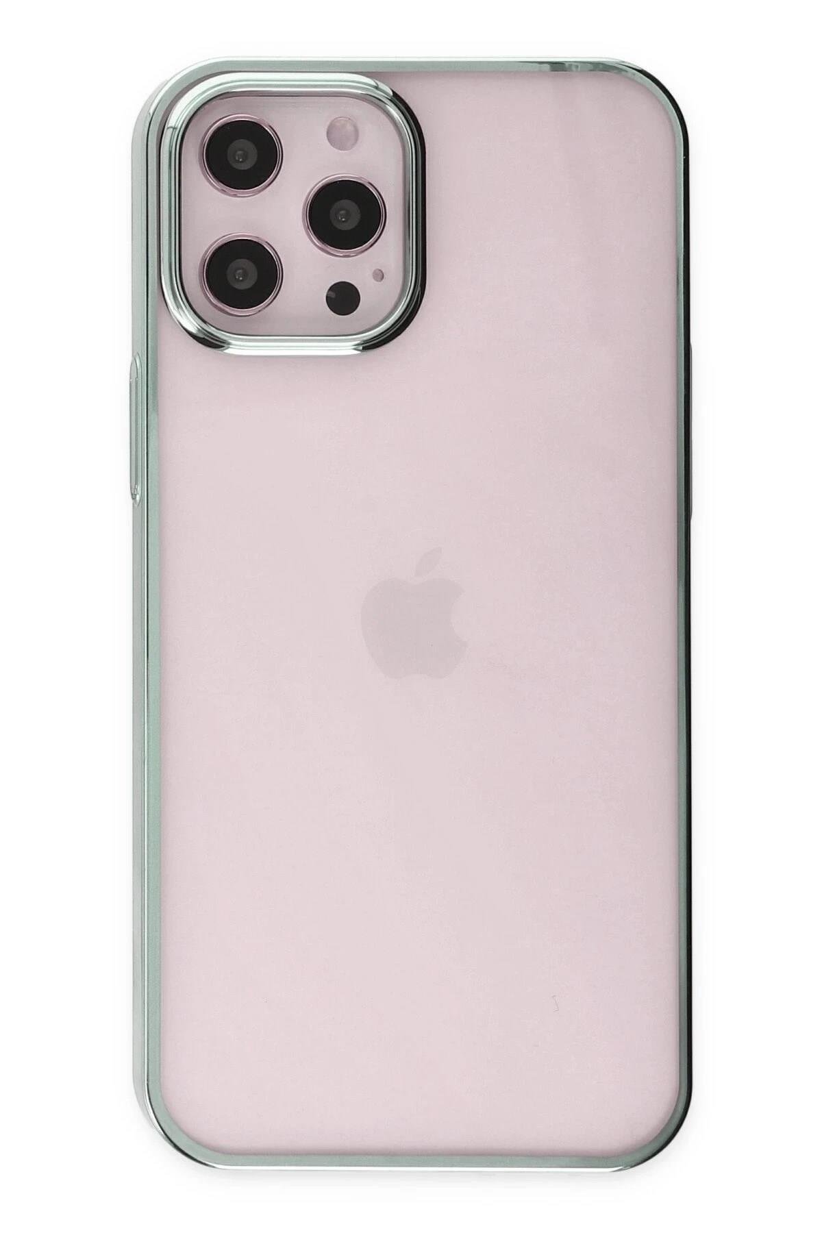 Mey İthalat®  iPhone 12 Pro Max Kılıf Element Silikon - Yeşil