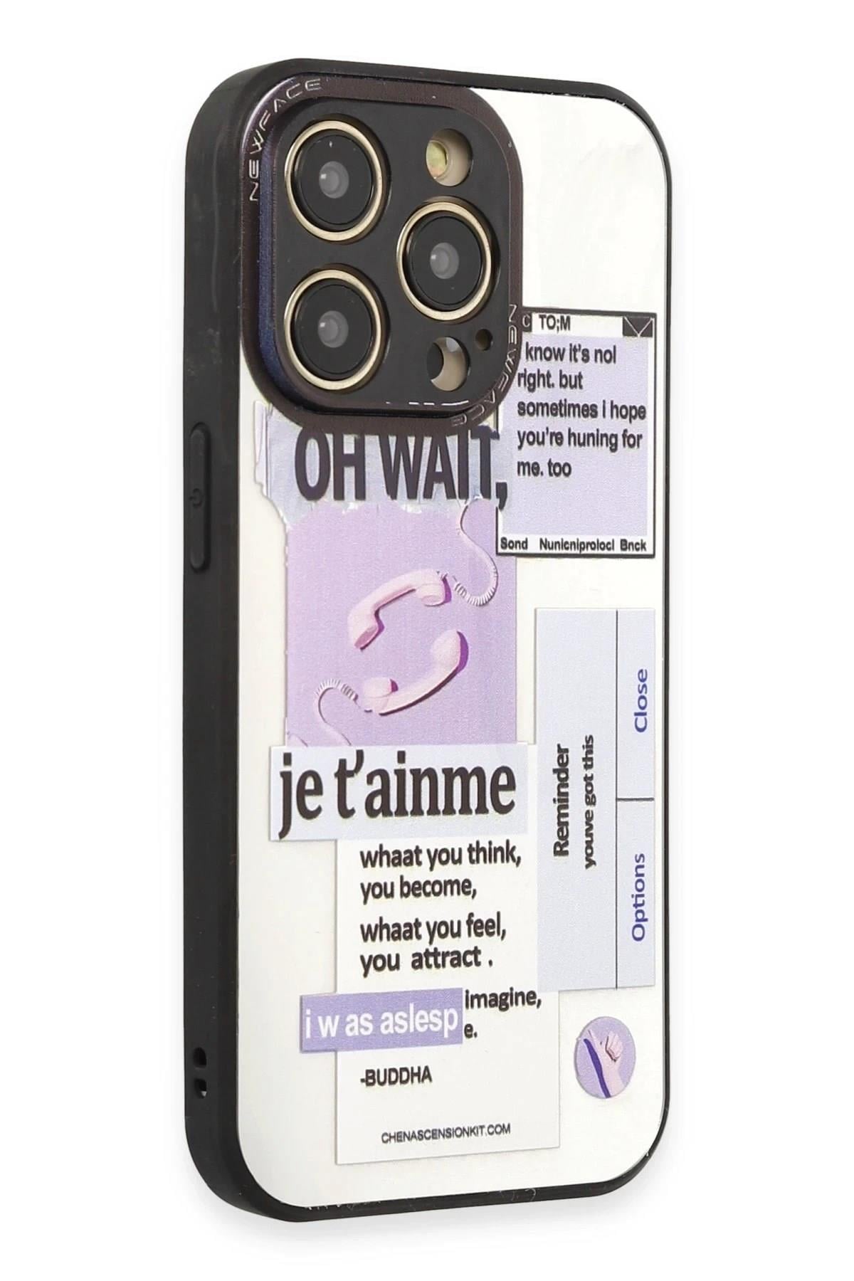 Mey İthalat®  iPhone 12 Pro Max Kılıf Mirror Desenli Kapak - Mirror - 4