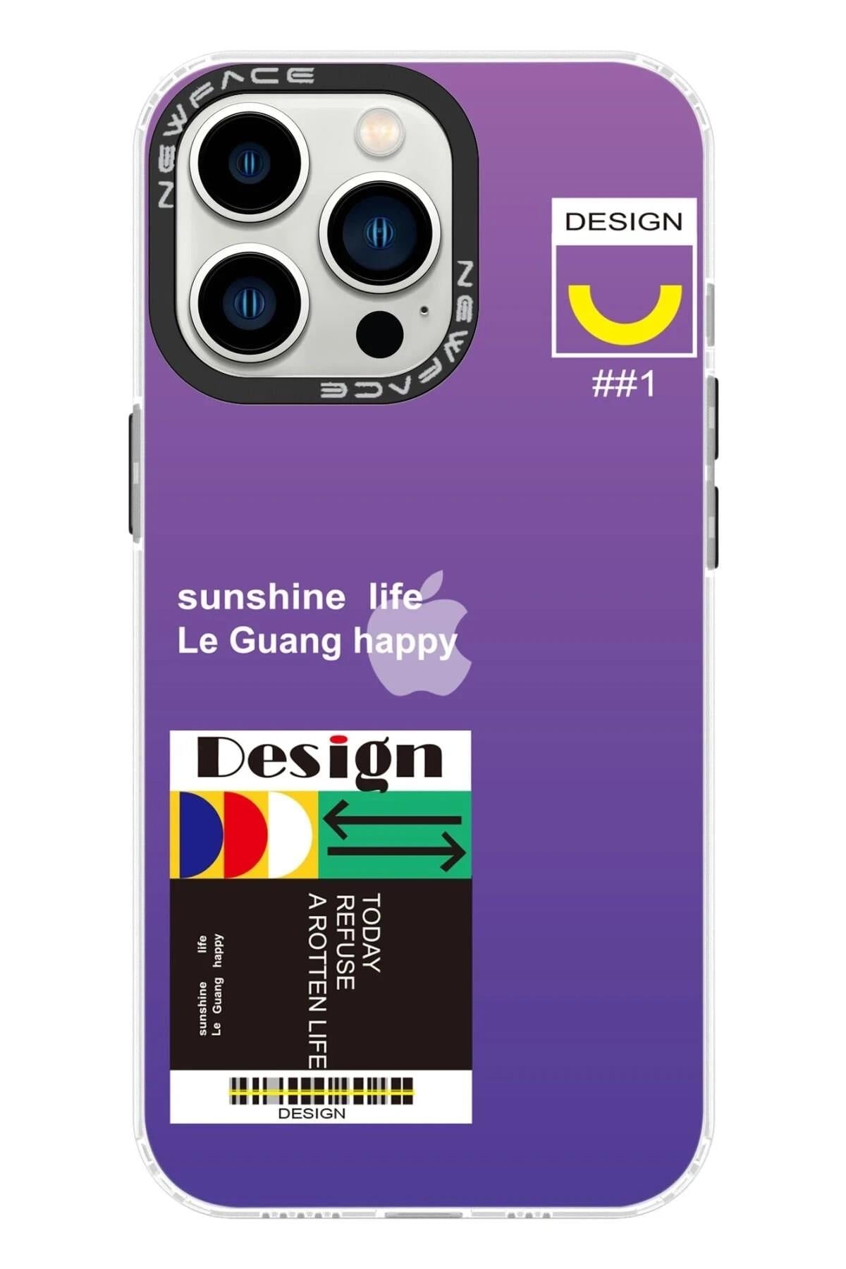 Mey İthalat®  iPhone 13 Pro Max Kılıf Estoril Desenli Kapak - Estoril - 4