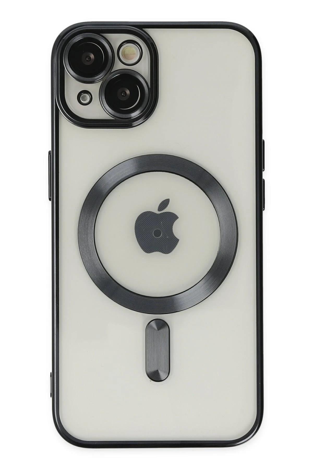 Mey İthalat®  iPhone 14 Kılıf Kross Magneticsafe Kapak - Siyah
