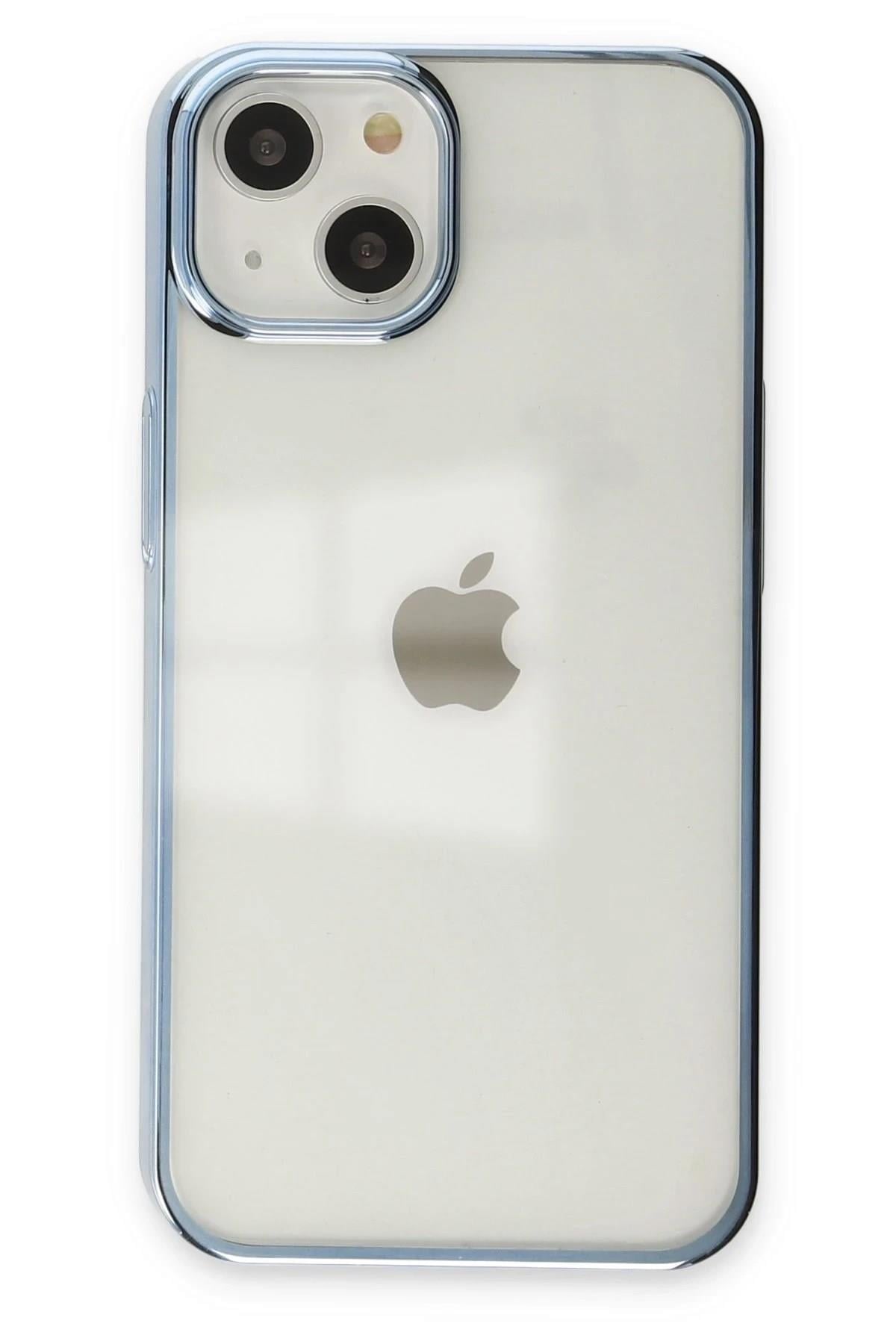 Mey İthalat®  iPhone 14 Plus Kılıf Element Silikon - Sky Blue