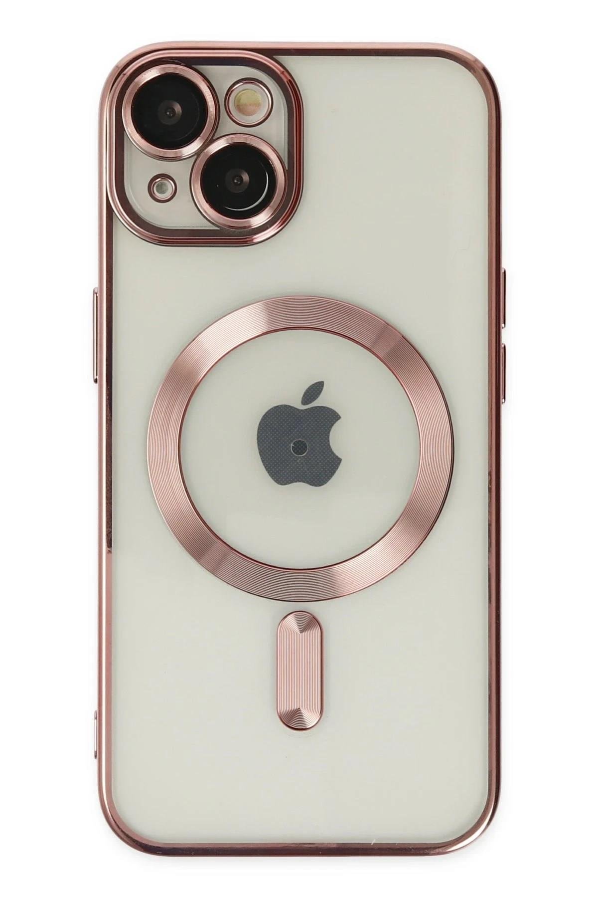 Mey İthalat®  iPhone 14 Plus Kılıf Kross Magneticsafe Kapak - Rose