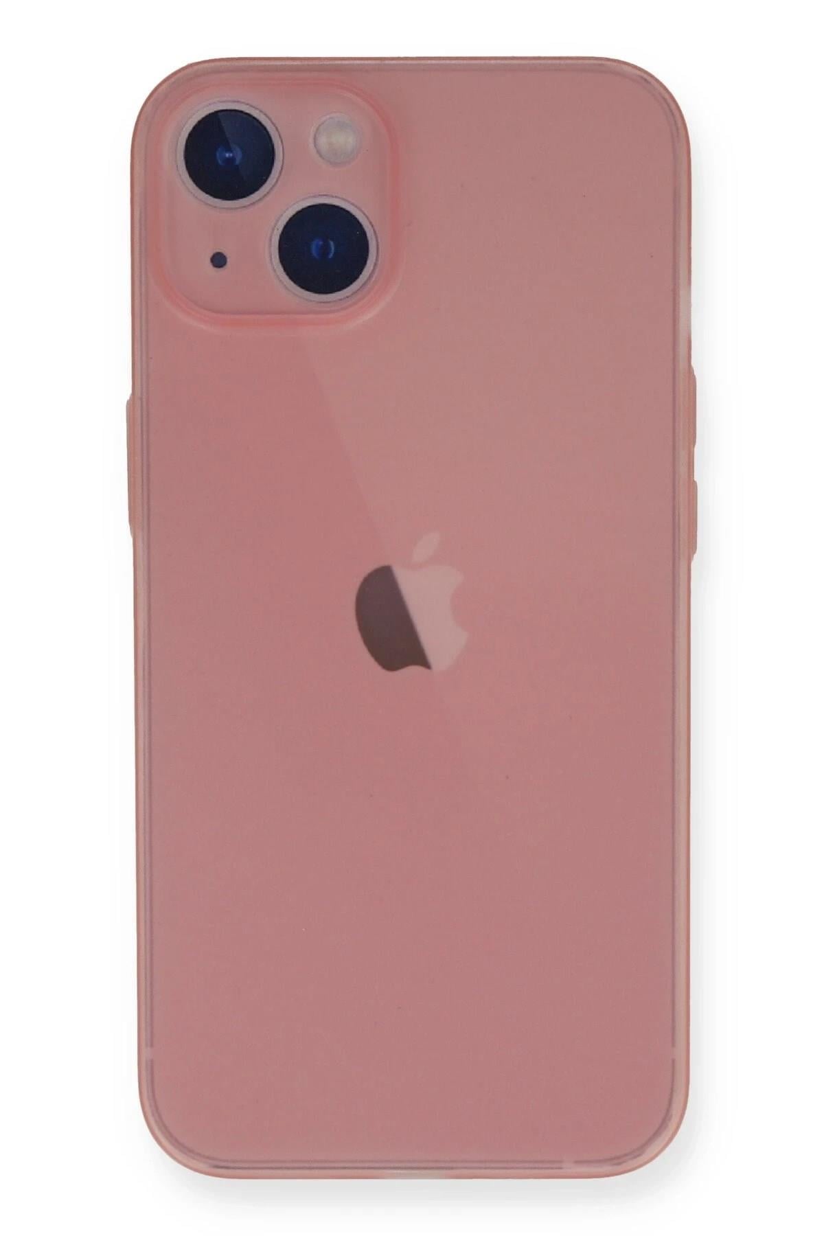 Mey İthalat®  iPhone 14 Plus Kılıf PP Ultra İnce Kapak - Pembe