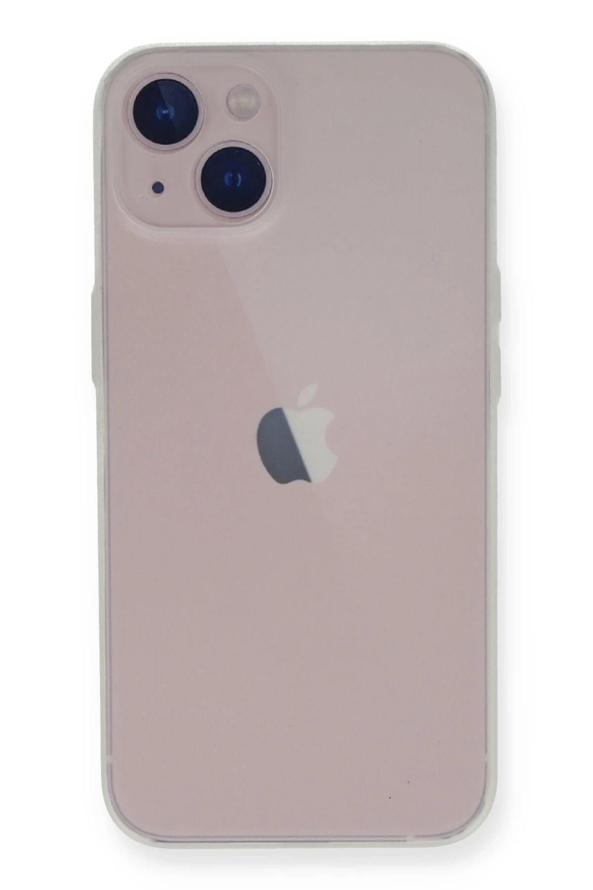 Mey İthalat®  iPhone 14 Plus Kılıf PP Ultra İnce Kapak - Beyaz