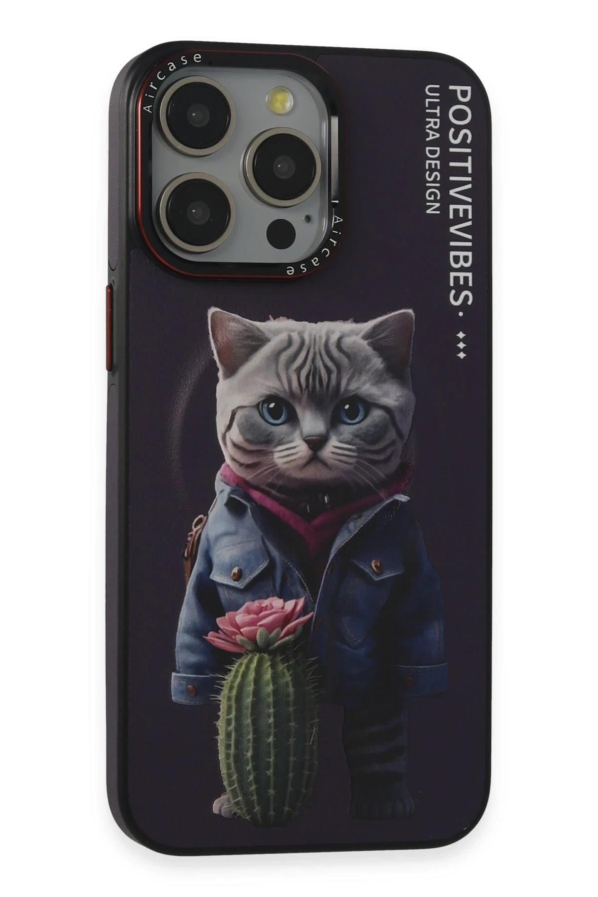 Mey İthalat®  iPhone 14 Pro Fun Magsafe Kapak - Derin Mor