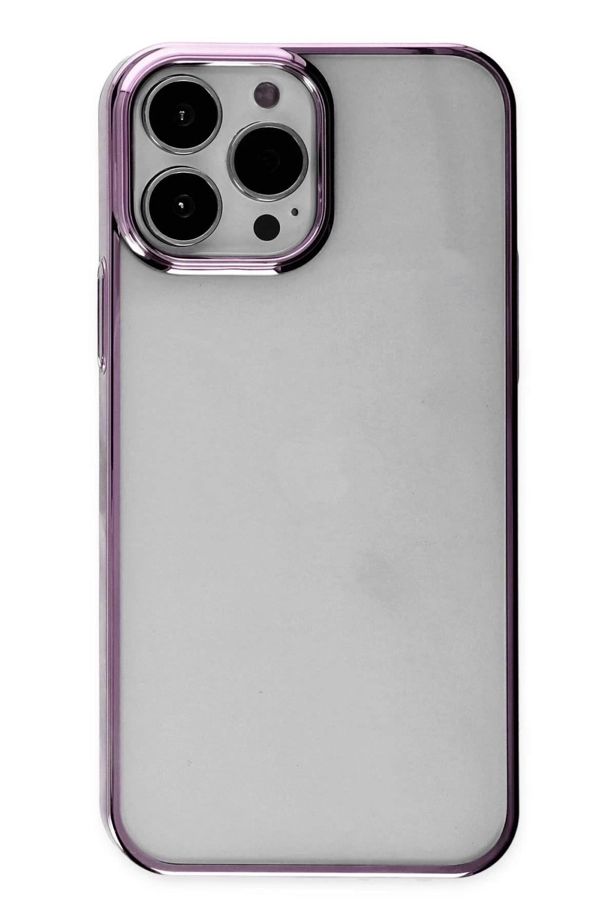 Mey İthalat®  iPhone 14 Pro Kılıf Element Silikon - Lila
