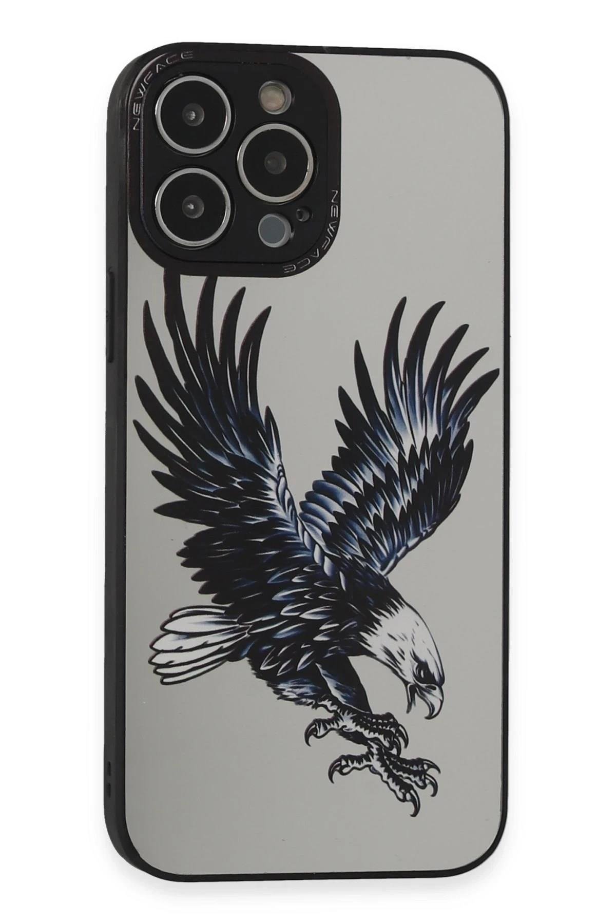 Mey İthalat®  iPhone 14 Pro Kılıf Mirror Desenli Kapak - Mirror - 1