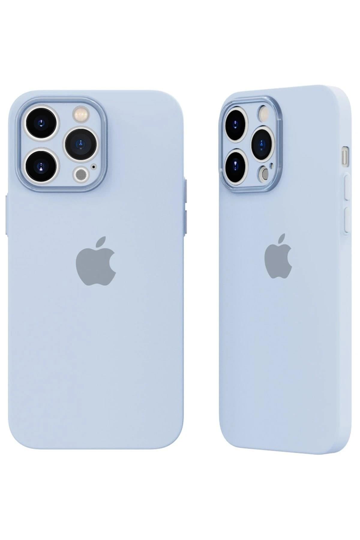 Mey İthalat®  iPhone 14 Pro Kılıf Puma Silikon - Turkuaz