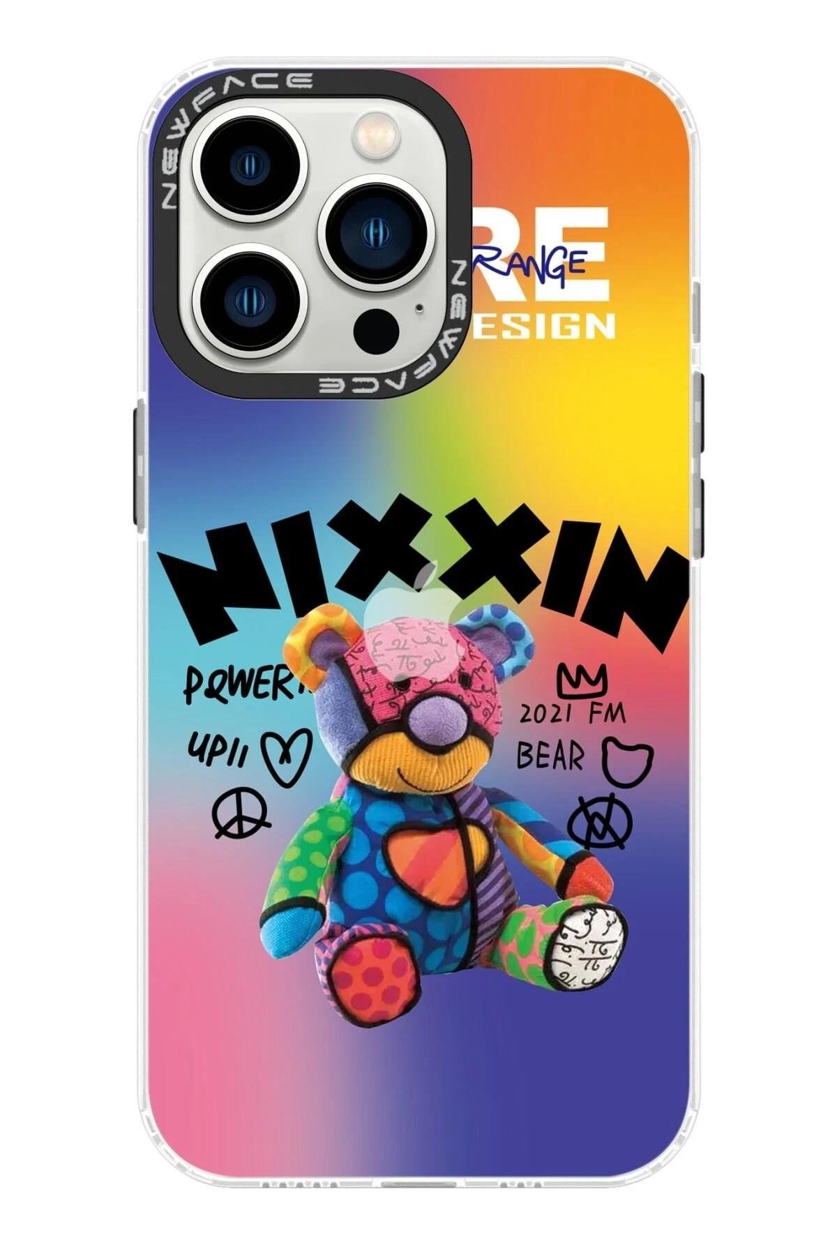 Mey İthalat®  iPhone 14 Pro Max Kılıf Estoril Desenli Kapak - Estoril - 11
