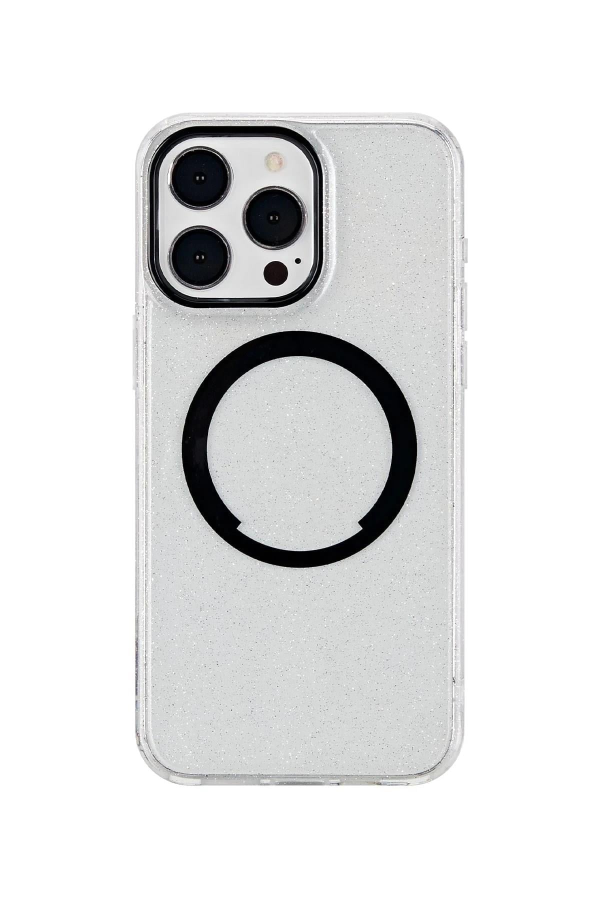 Mey İthalat®  iPhone 15 Pro Max Tanya Magsafe Kapak - Desen 5