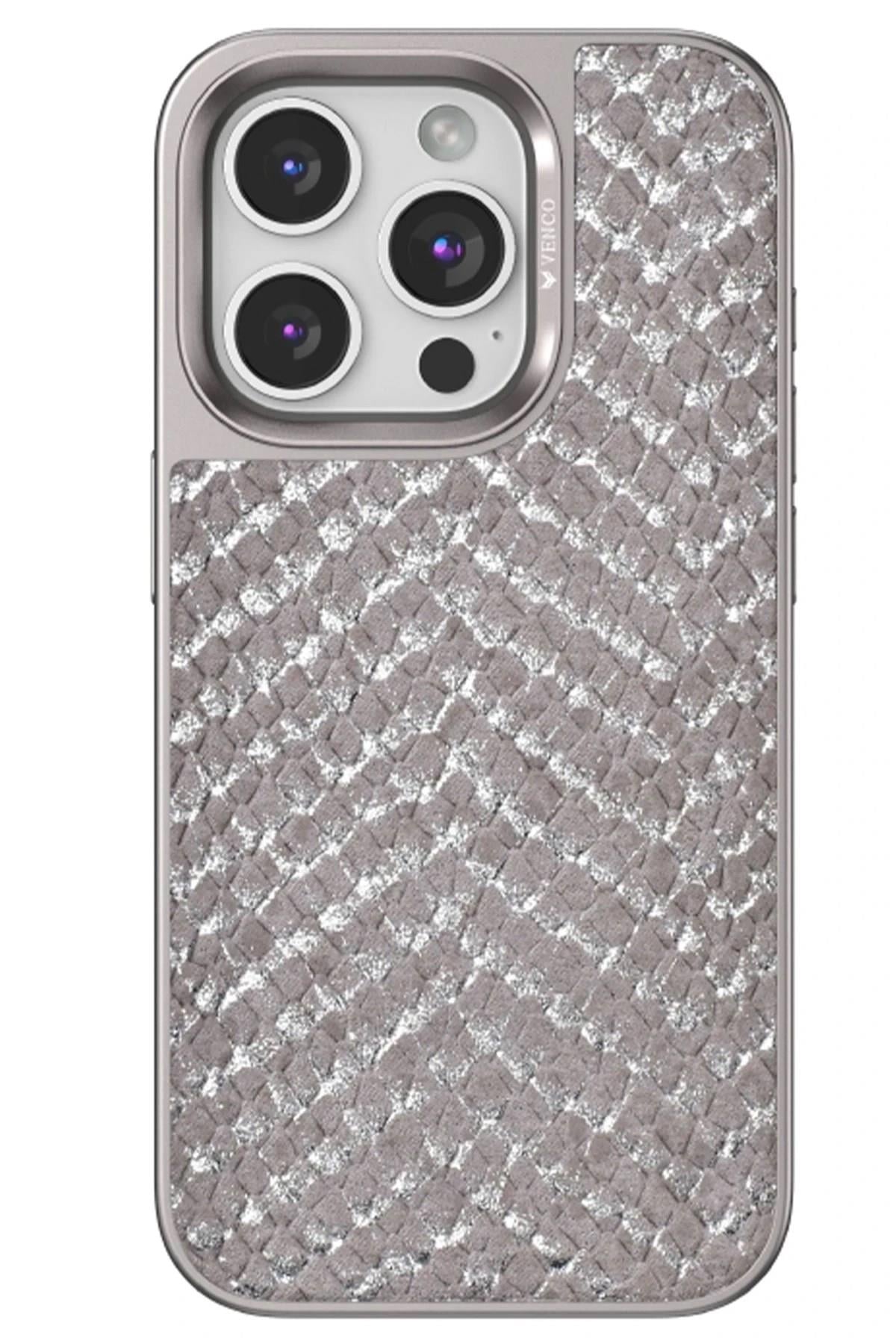 Mey İthalat®  iPhone 15 Pro Max Viper Kapak - Titan Gri
