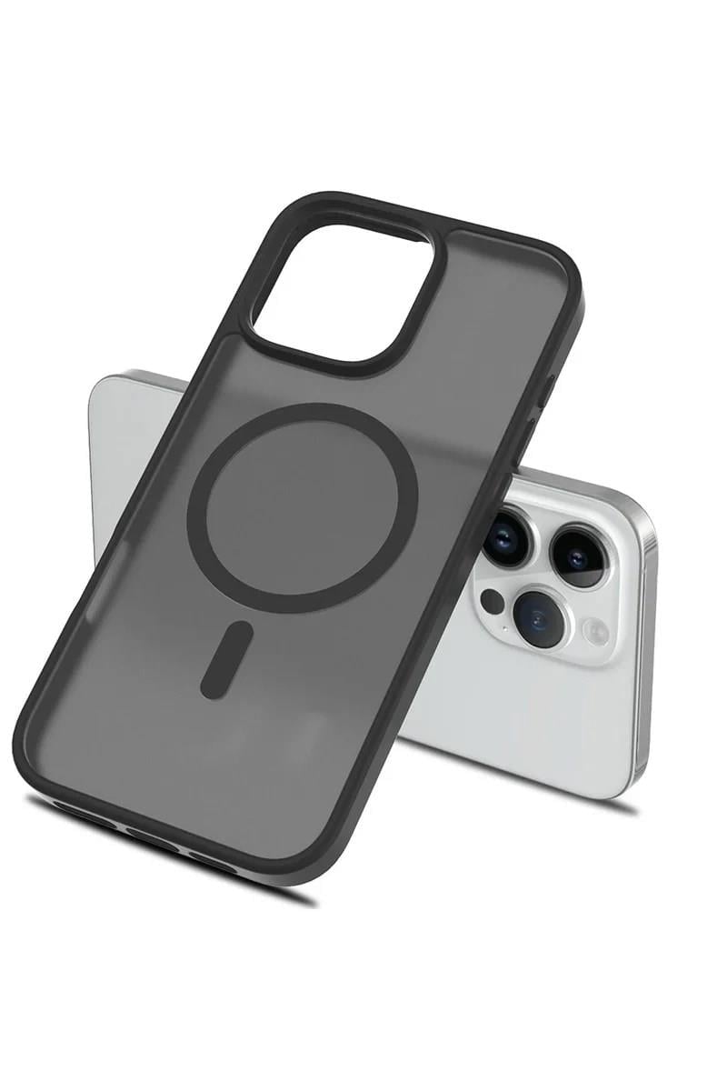 Mey İthalat®  iPhone 16 Pro Jota Magsafe Kapak - Çöl Titanyum