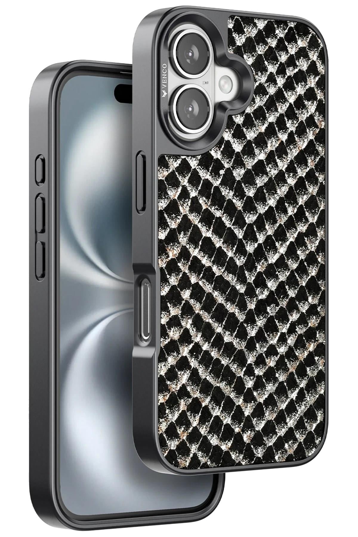 Mey İthalat®  iPhone 16 Viper Kapak - Siyah