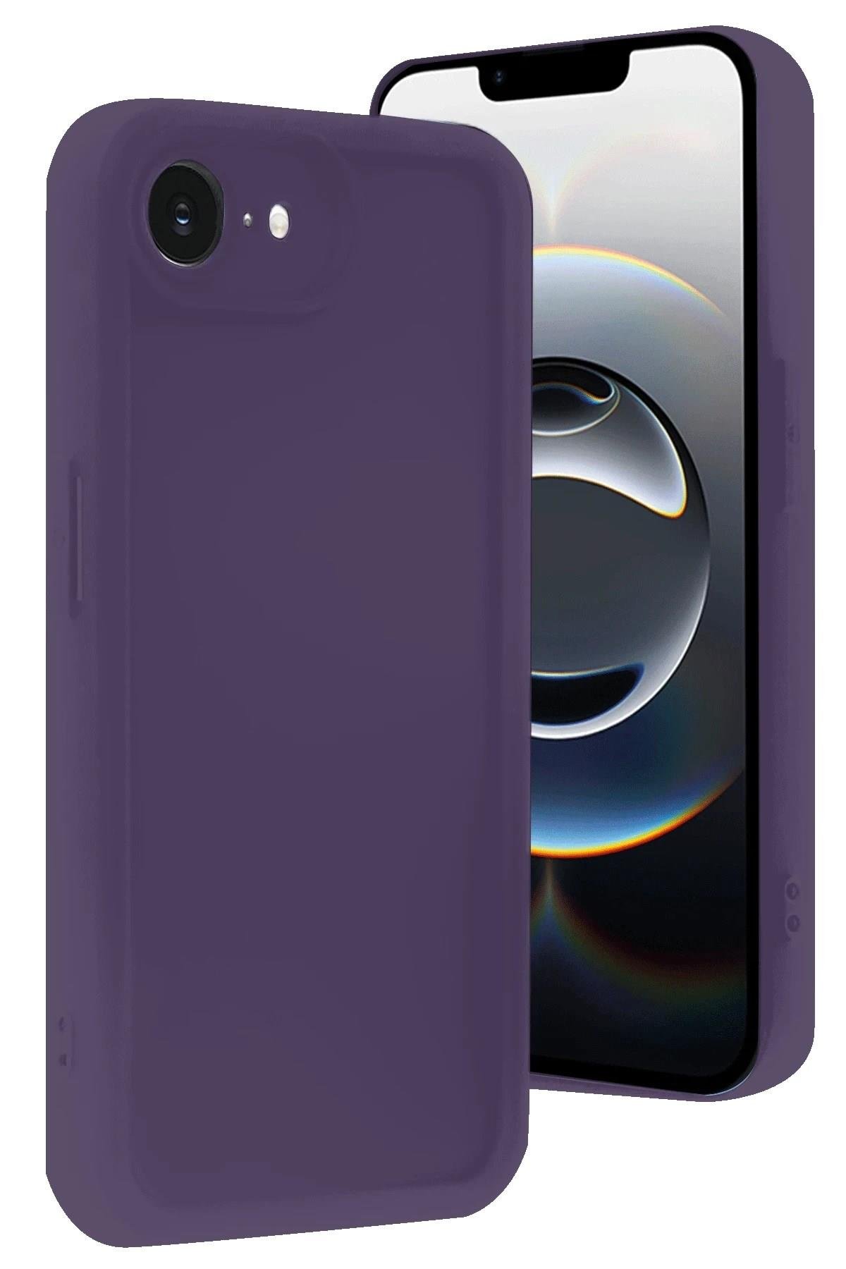 Mey İthalat®  iPhone 16E Kılıf Viera Silikon - Mor