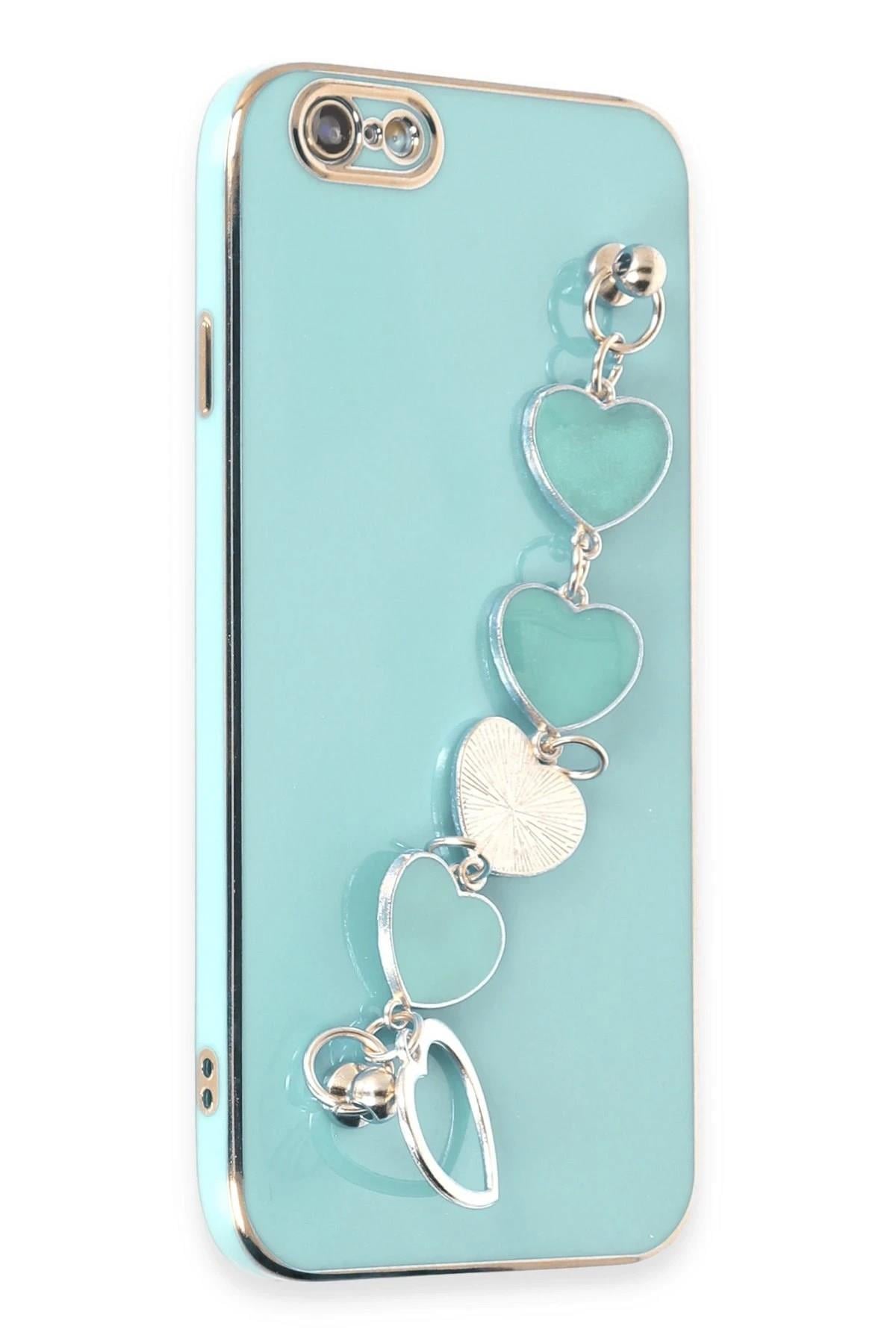 Mey İthalat®  iPhone 6 Kılıf Esila Silikon - Su Yeşili