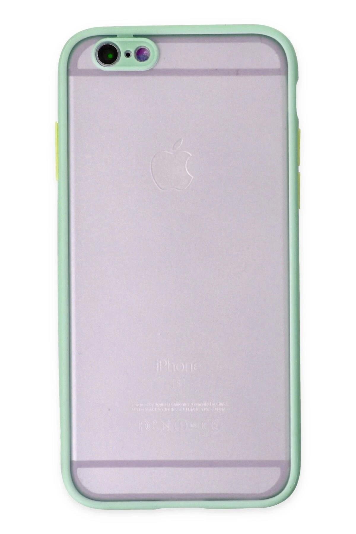 Mey İthalat®  iPhone 6 Kılıf Montreal Silikon Kapak - Turkuaz