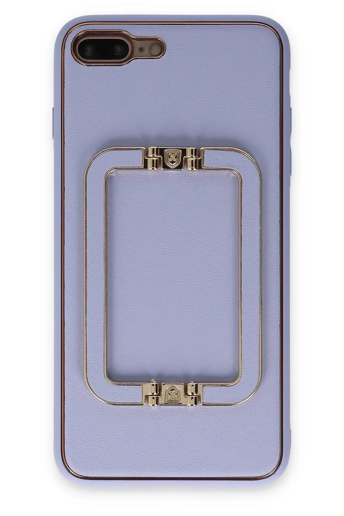 Mey İthalat®  iPhone 7 Plus Kılıf Coco Elit Kapak - Lila