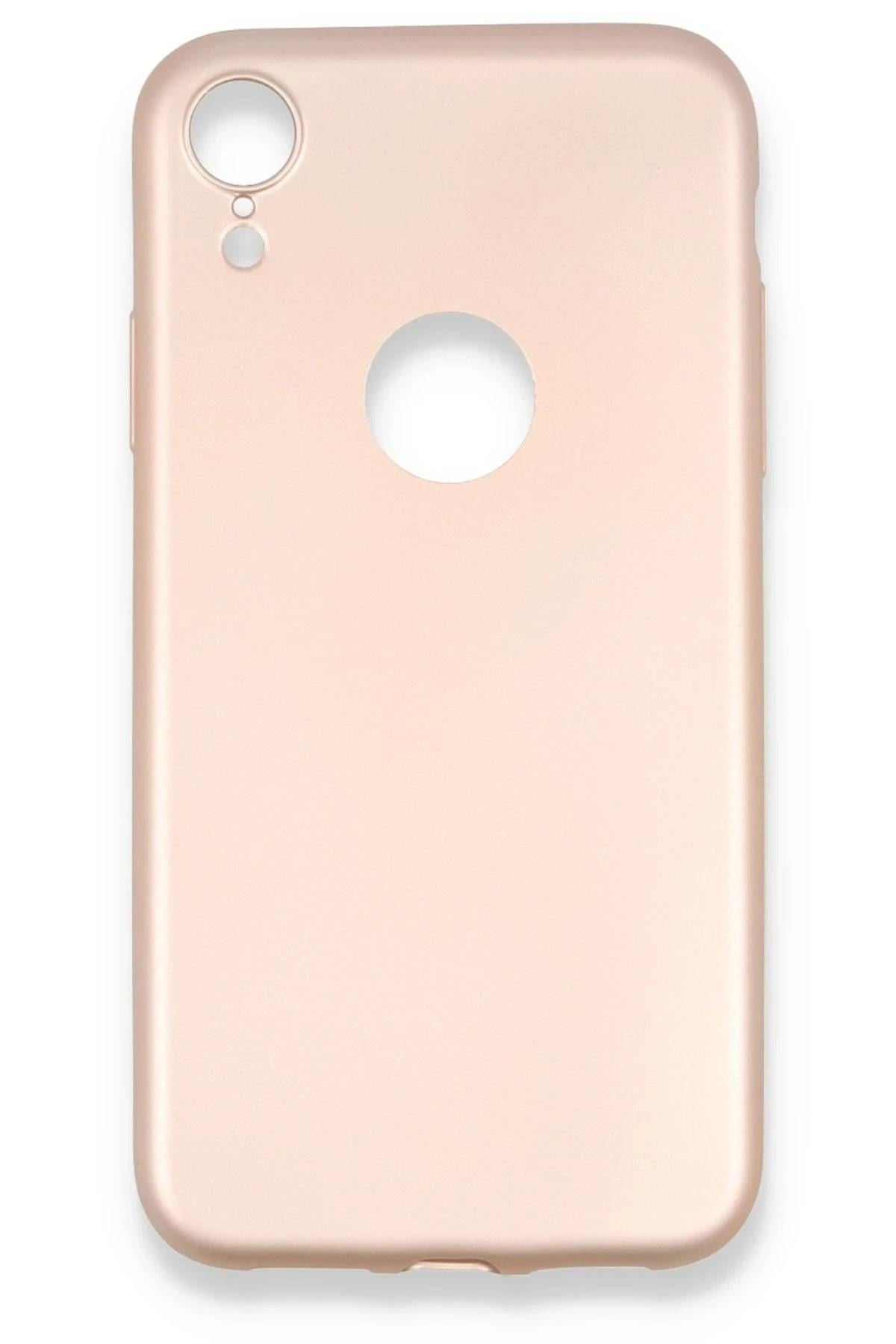 Mey İthalat®  iPhone XR Kılıf First Silikon - Rose Gold