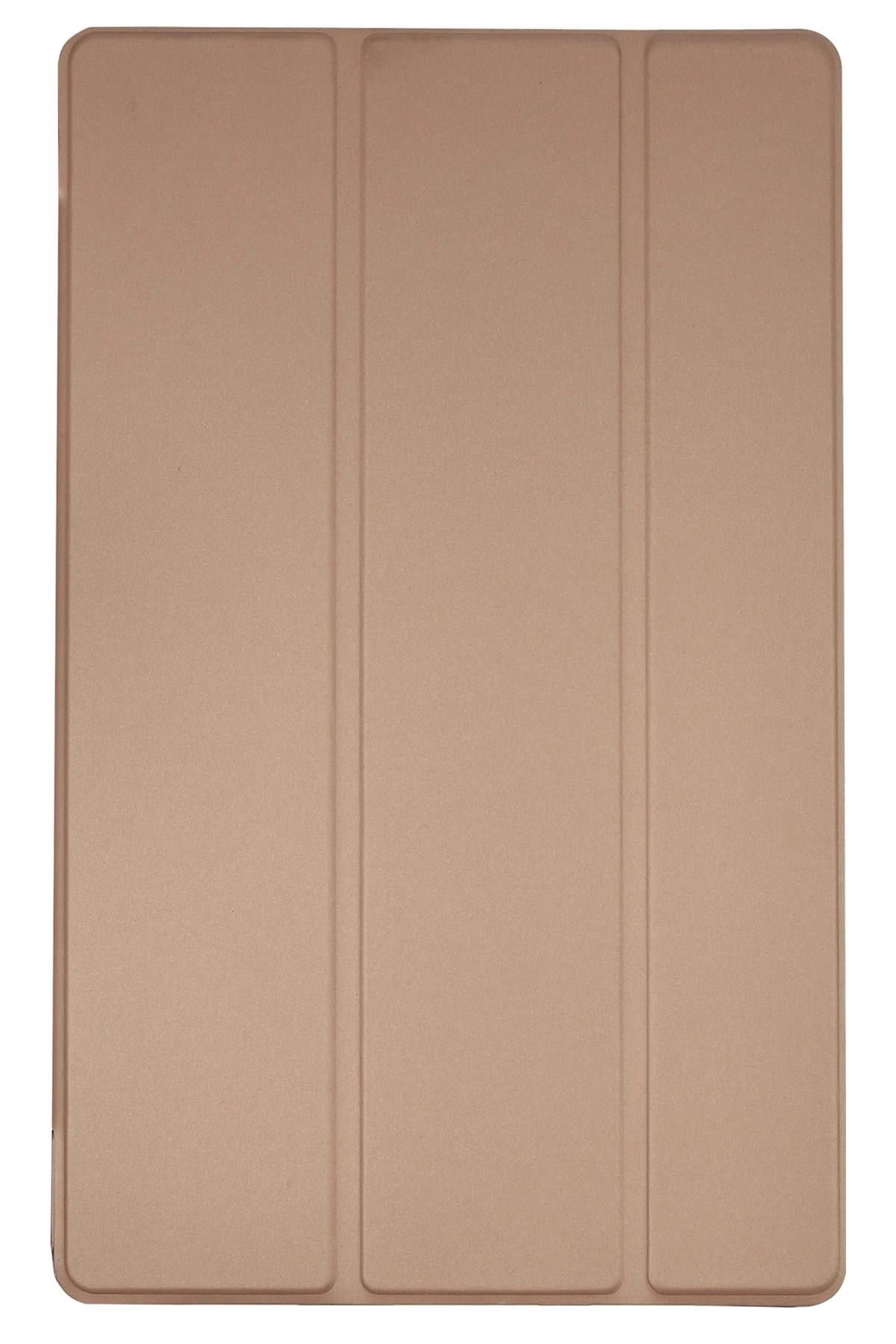 Mey İthalat®  Lenovo M10 HD X306F Kılıf Tablet Smart Kılıf - Gold
