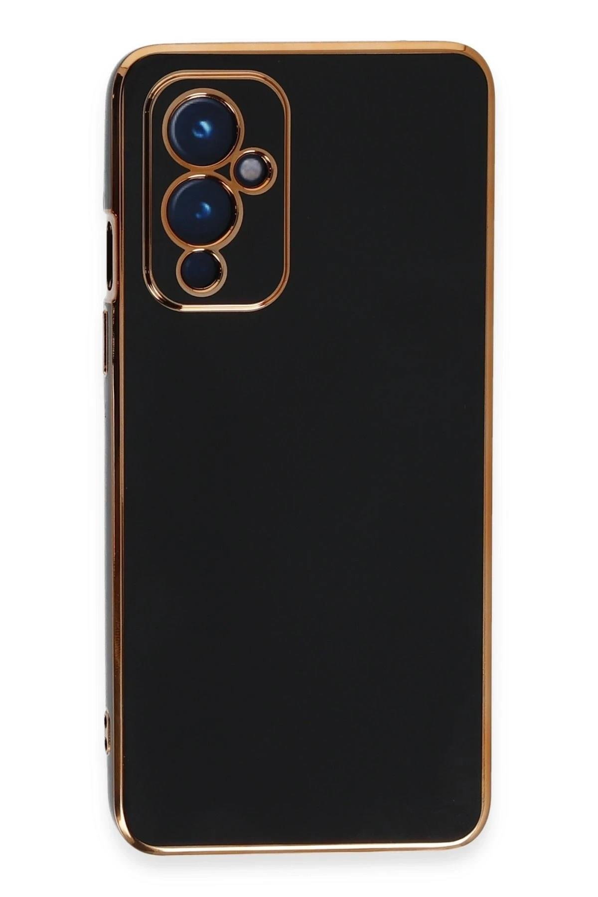 Mey İthalat®  One Plus 9 Kılıf Volet Silikon - Siyah