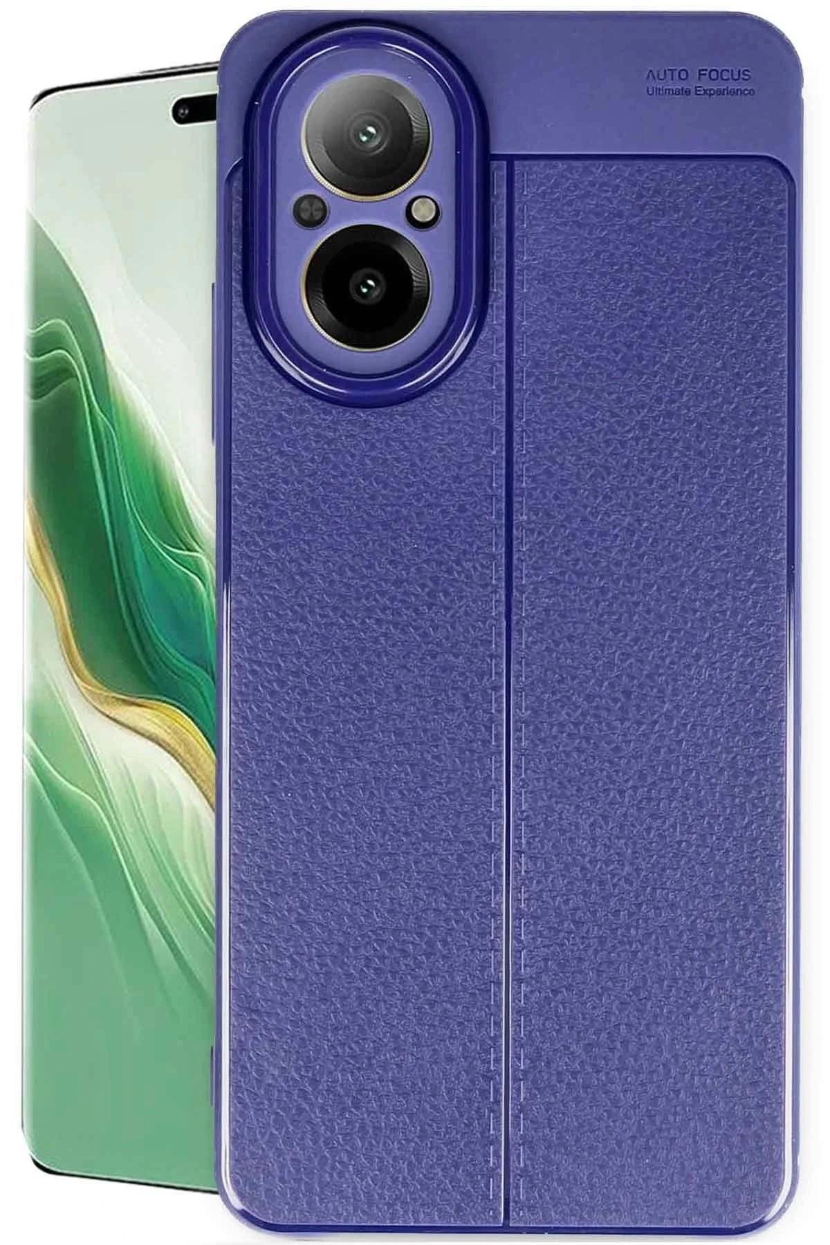 Mey İthalat®  Realme 12 Lite Kılıf Auto Focus Kapak - Lacivert