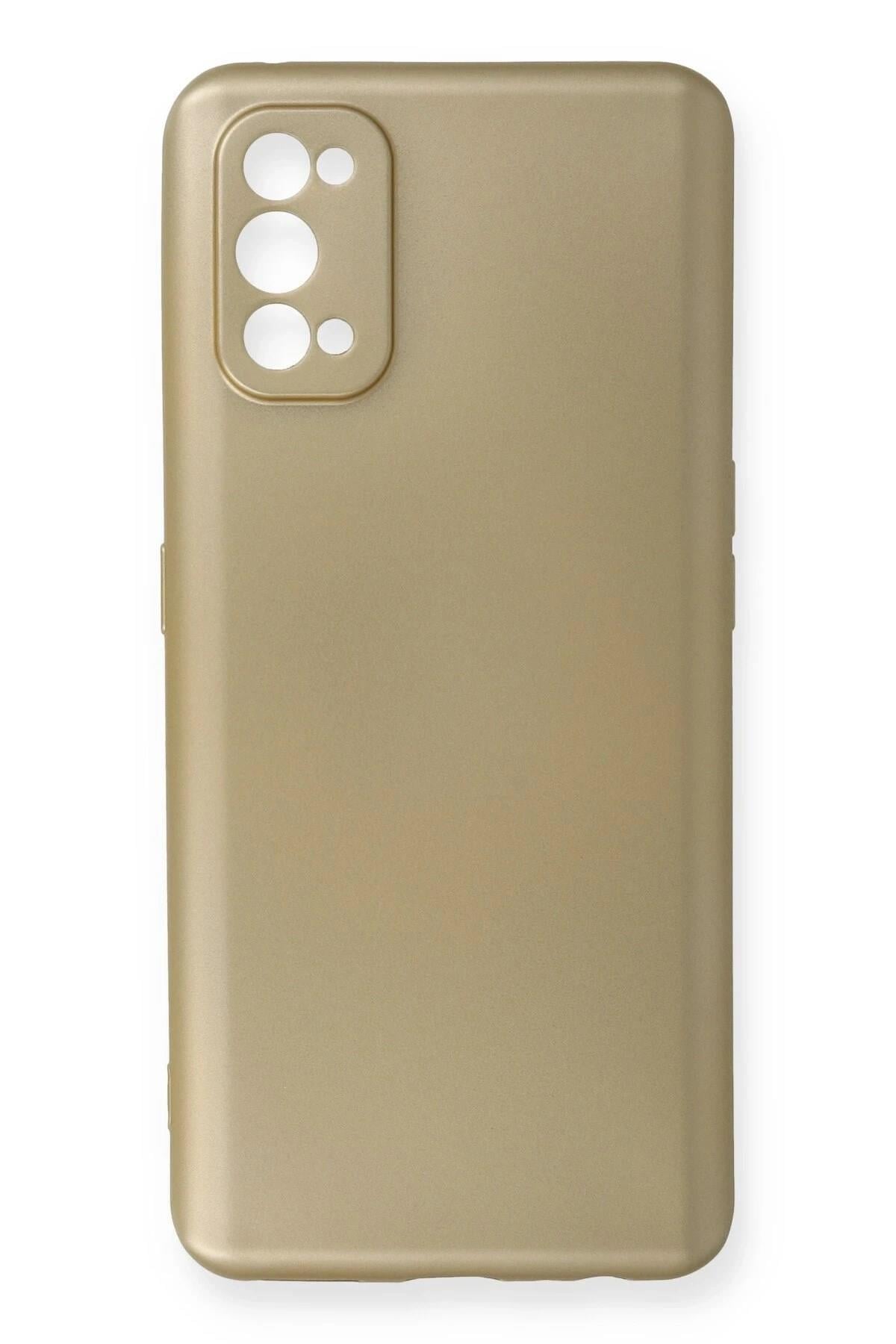 Mey İthalat®  Realme 7 Pro Kılıf First Silikon - Gold