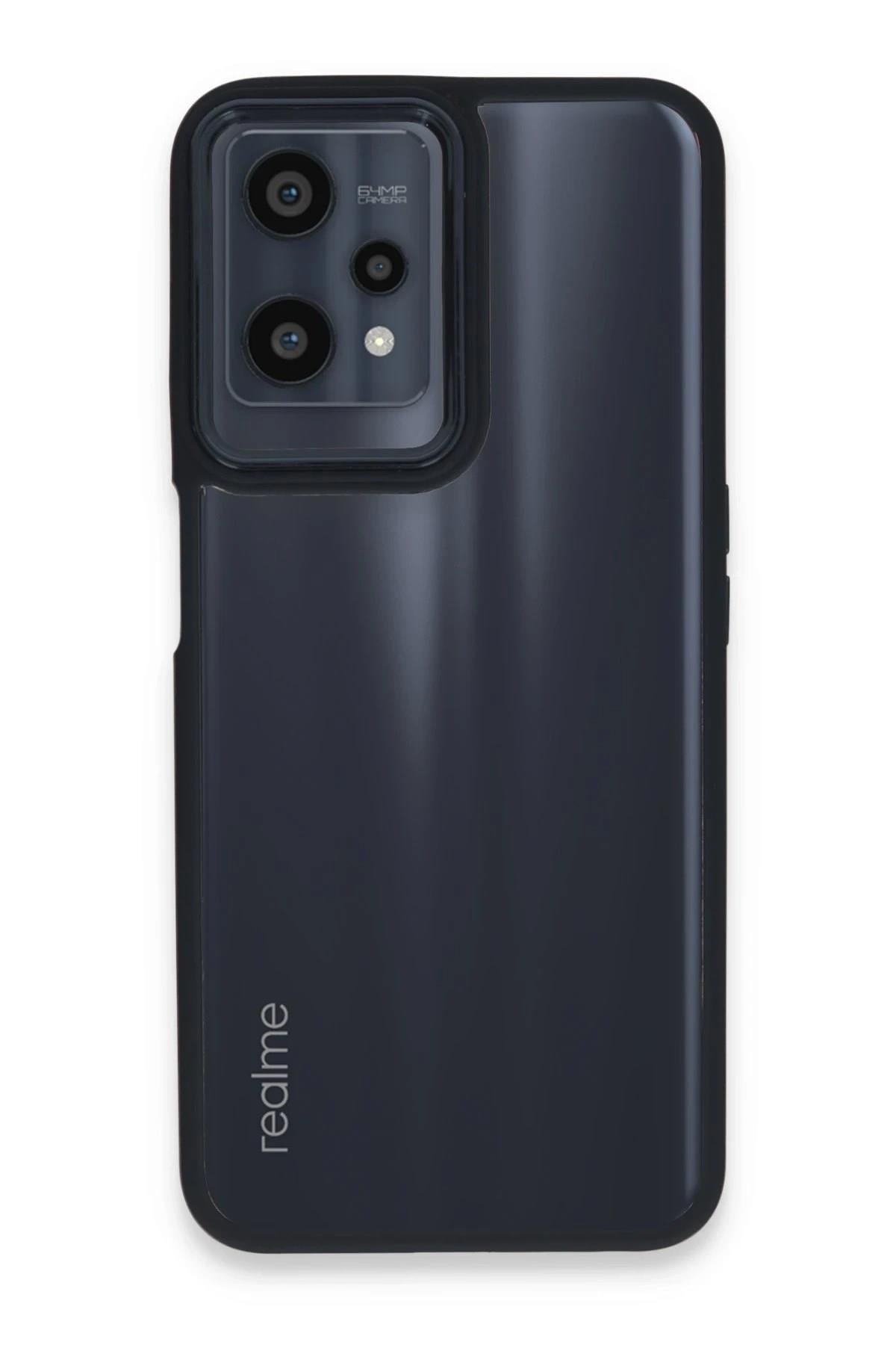 Mey İthalat®  Realme 9 Pro 5G Kılıf Dora Kapak - Siyah