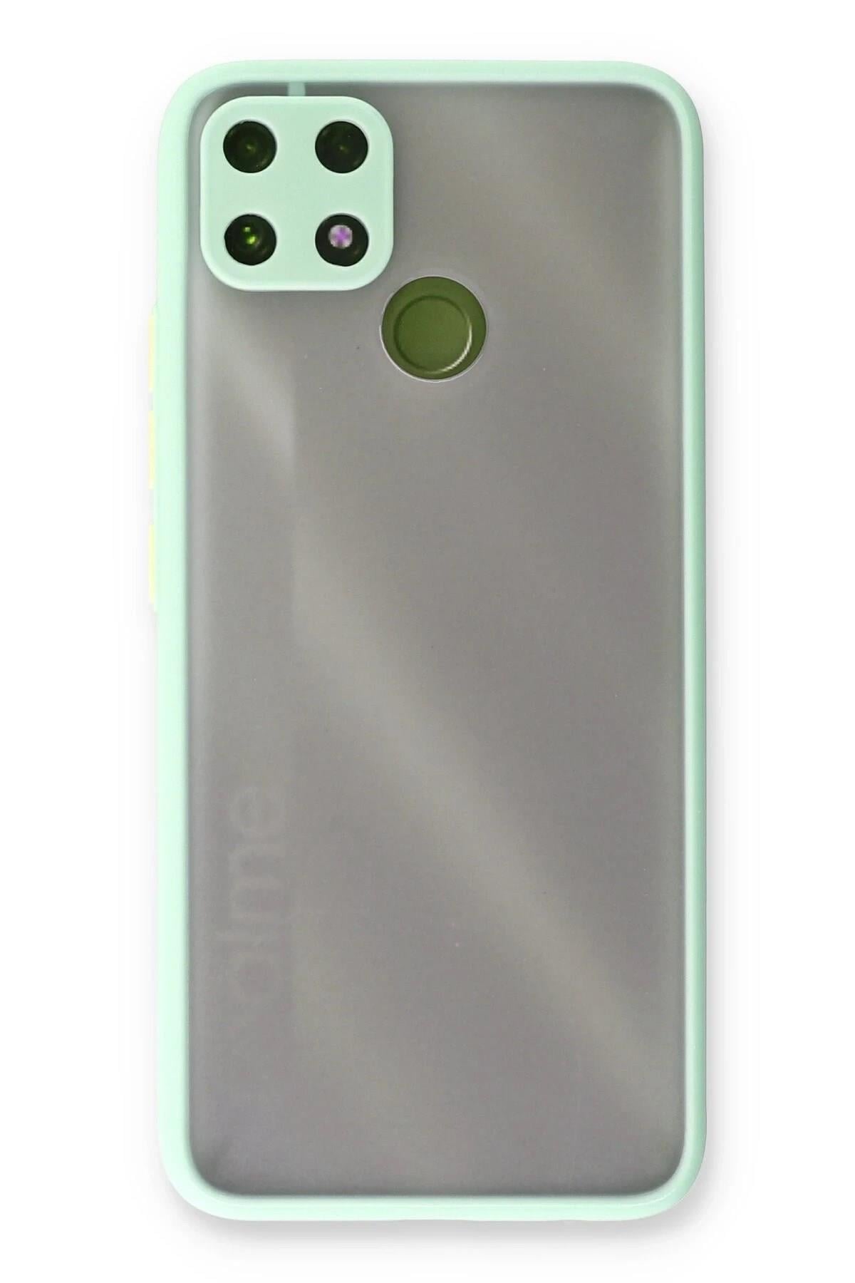 Mey İthalat®  Realme C25 Kılıf Montreal Silikon Kapak - Turkuaz