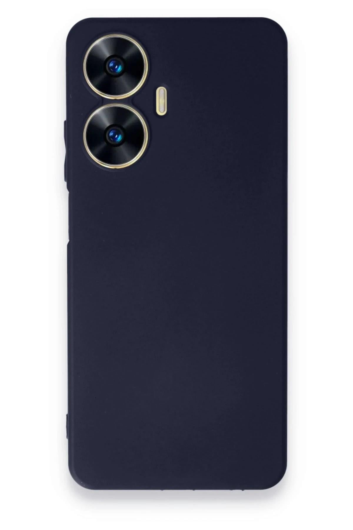 Mey İthalat®  Realme C55 Kılıf First Silikon - Lacivert