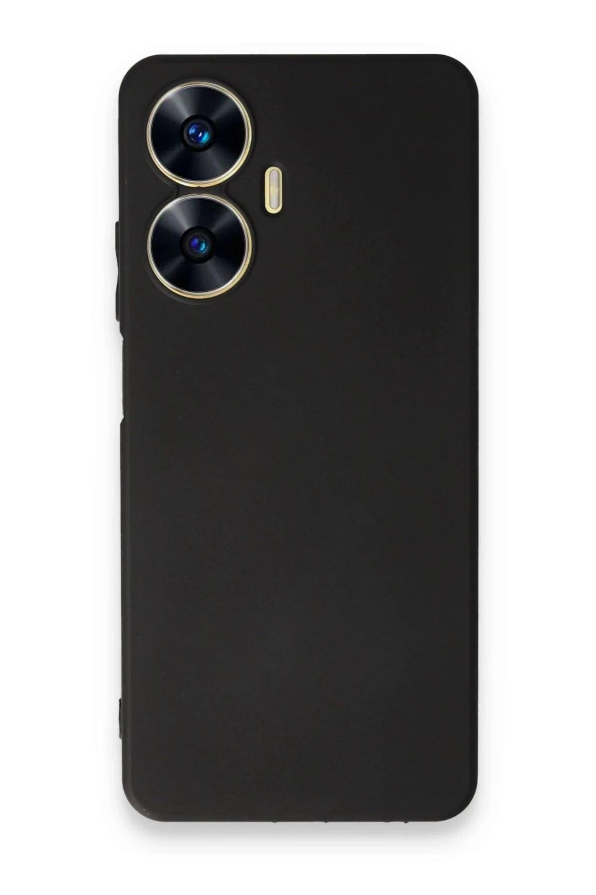 Mey İthalat®  Realme C55 Kılıf First Silikon - Siyah