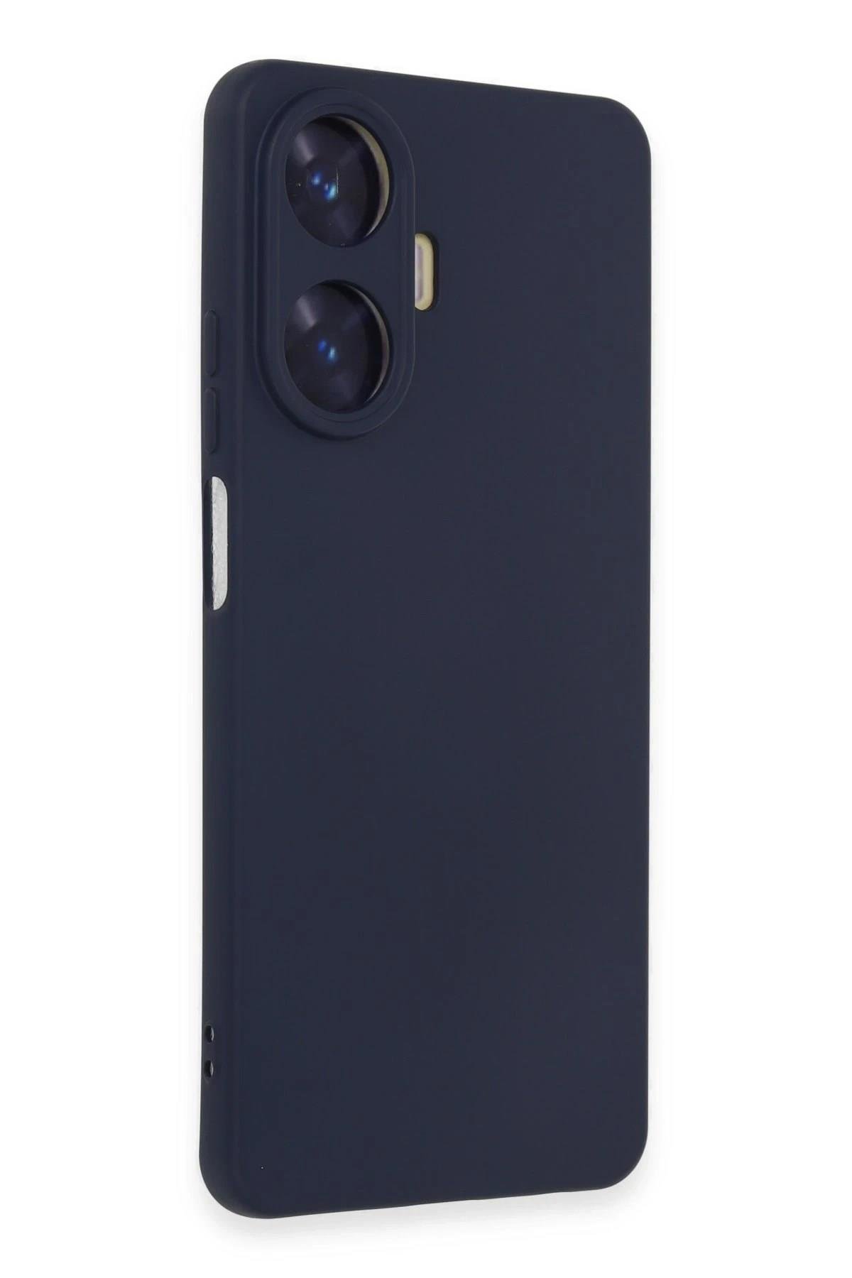 Mey İthalat®  Realme C55 Kılıf Nano içi Kadife Silikon - Mor