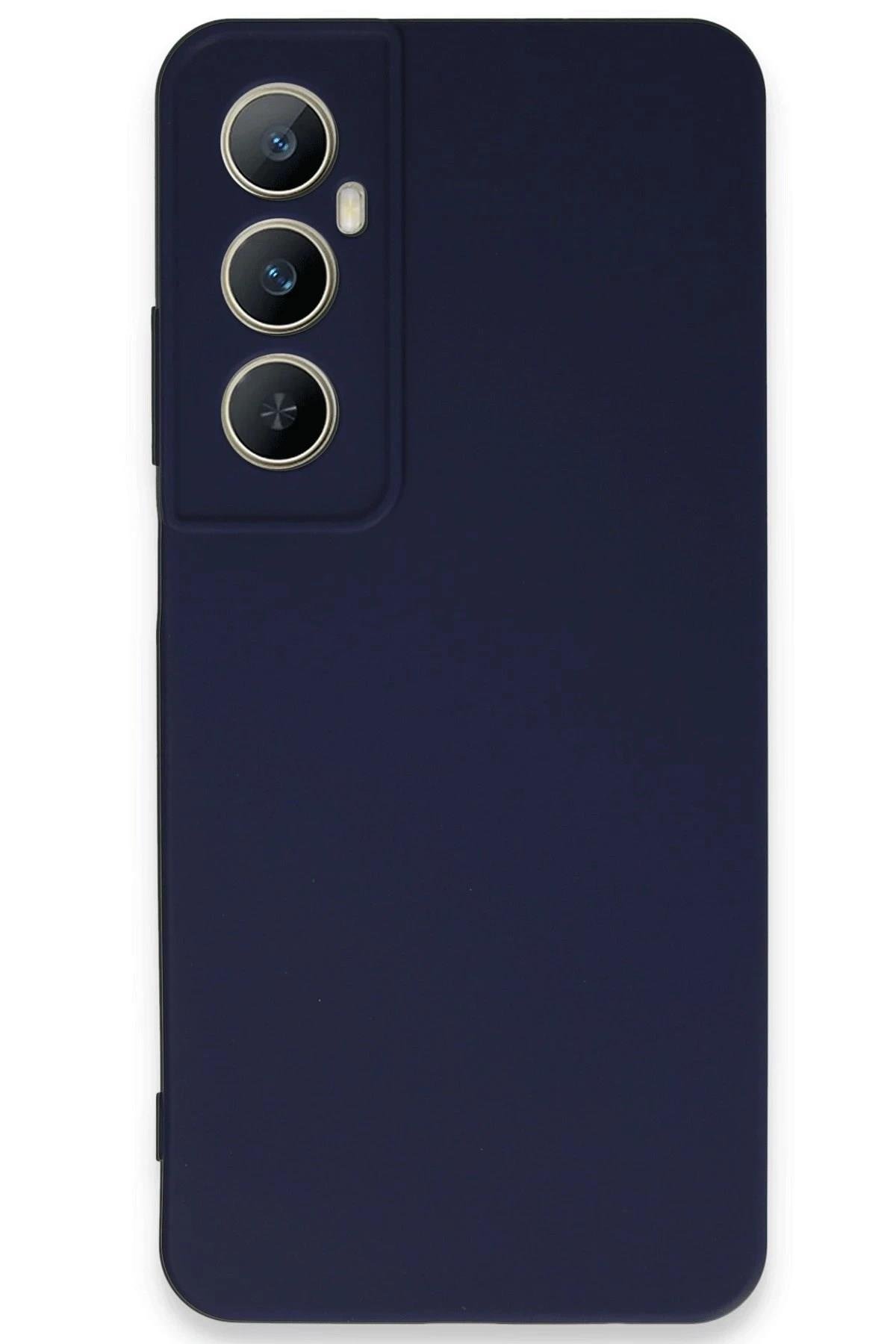 Mey İthalat®  Realme C65 Kılıf First Silikon - Lacivert