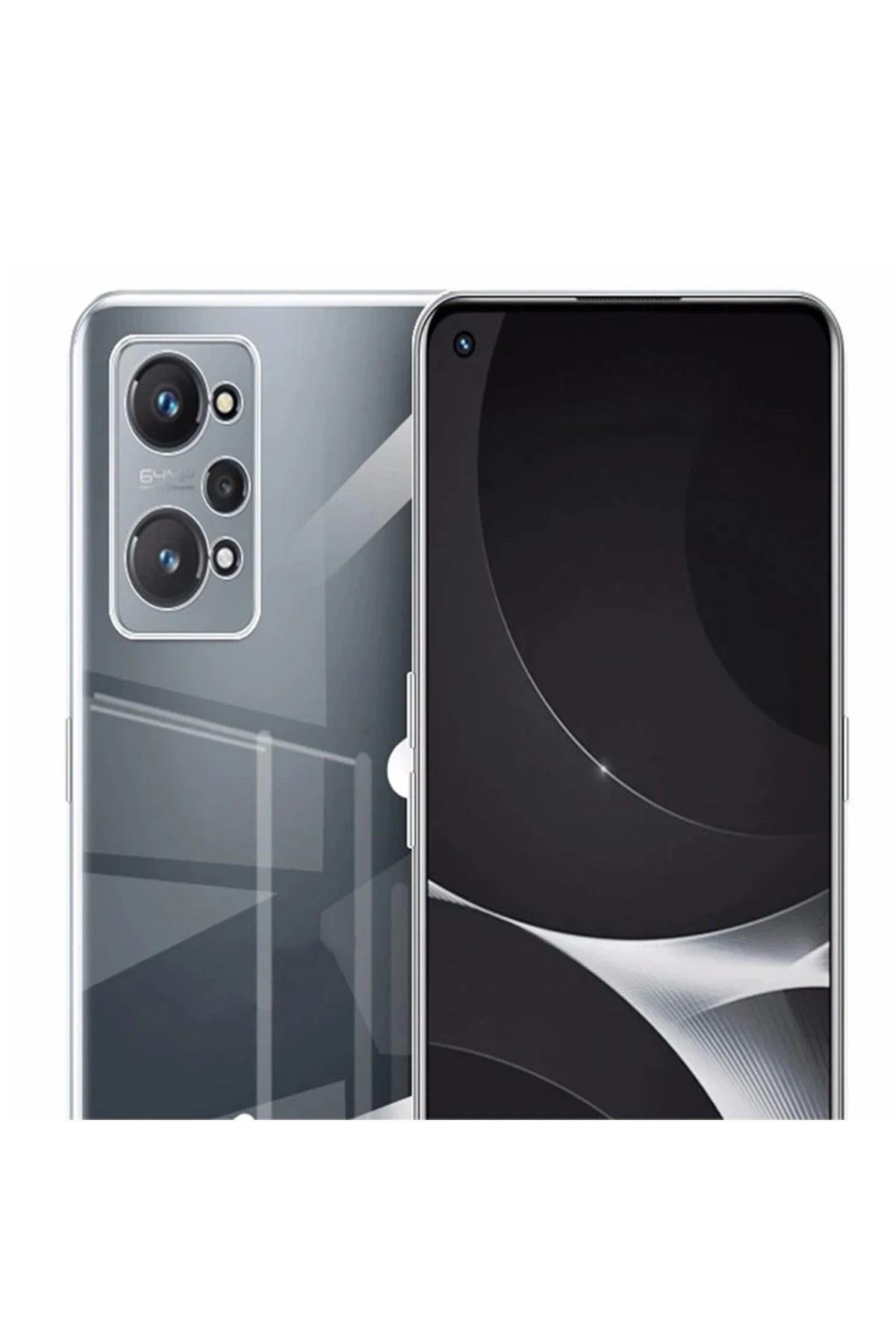 Mey İthalat®  Realme GT2 5G Kılıf Lüx Şeffaf Silikon
