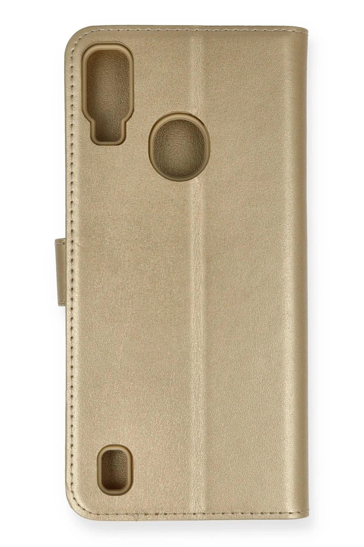 Mey İthalat®  Reeder P13 Blue Kılıf Trend S Plus Kapaklı Kılıf - Gold