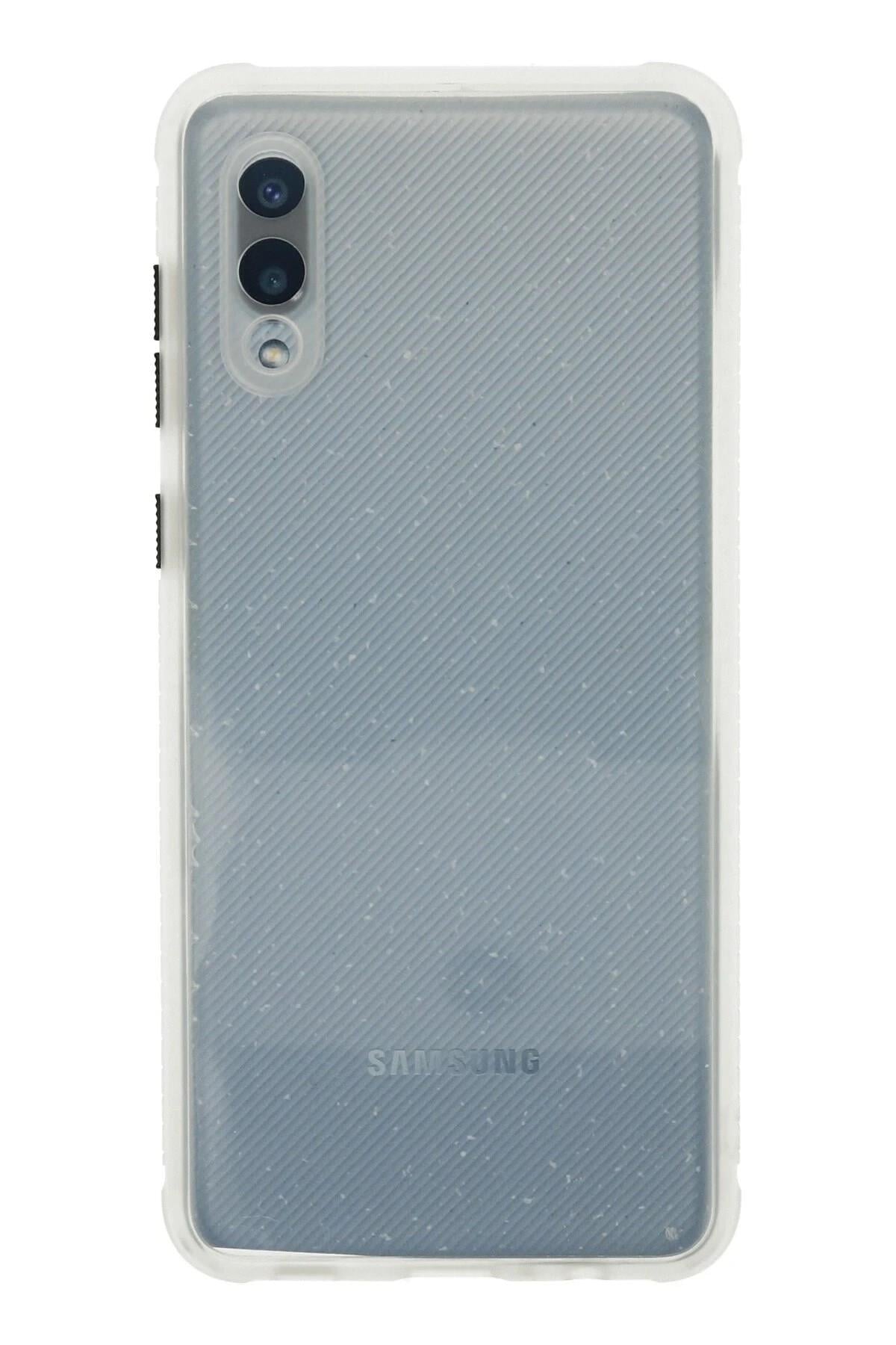 Mey İthalat®  Samsung Galaxy A02 Kılıf Miami Şeffaf Silikon - Şeffaf